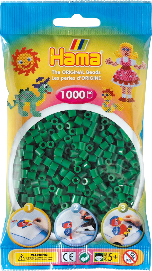 Hama Helmet Midi 1000 kpl Vihreä 207-10