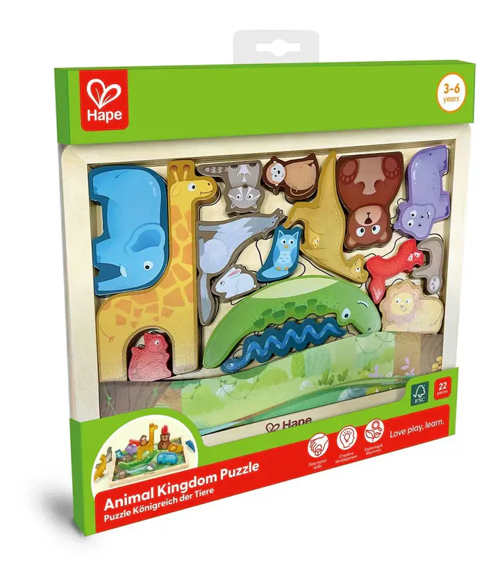 Hape Eläinmaailma Palapeli