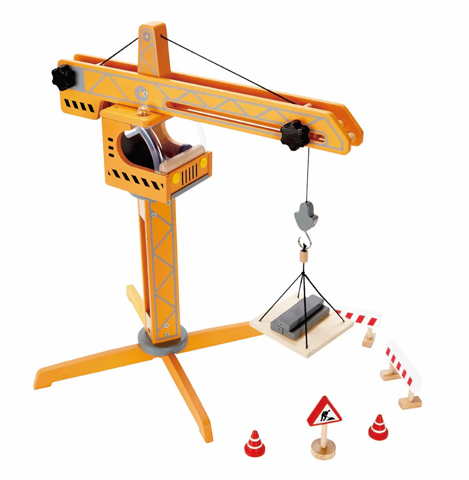 Hape Puinen Lelunosturi Tarvikkeilla - Image 2