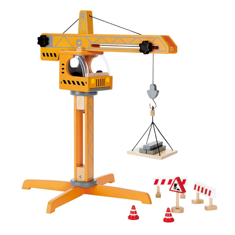 Hape Puinen Lelunosturi Tarvikkeilla - Image 4
