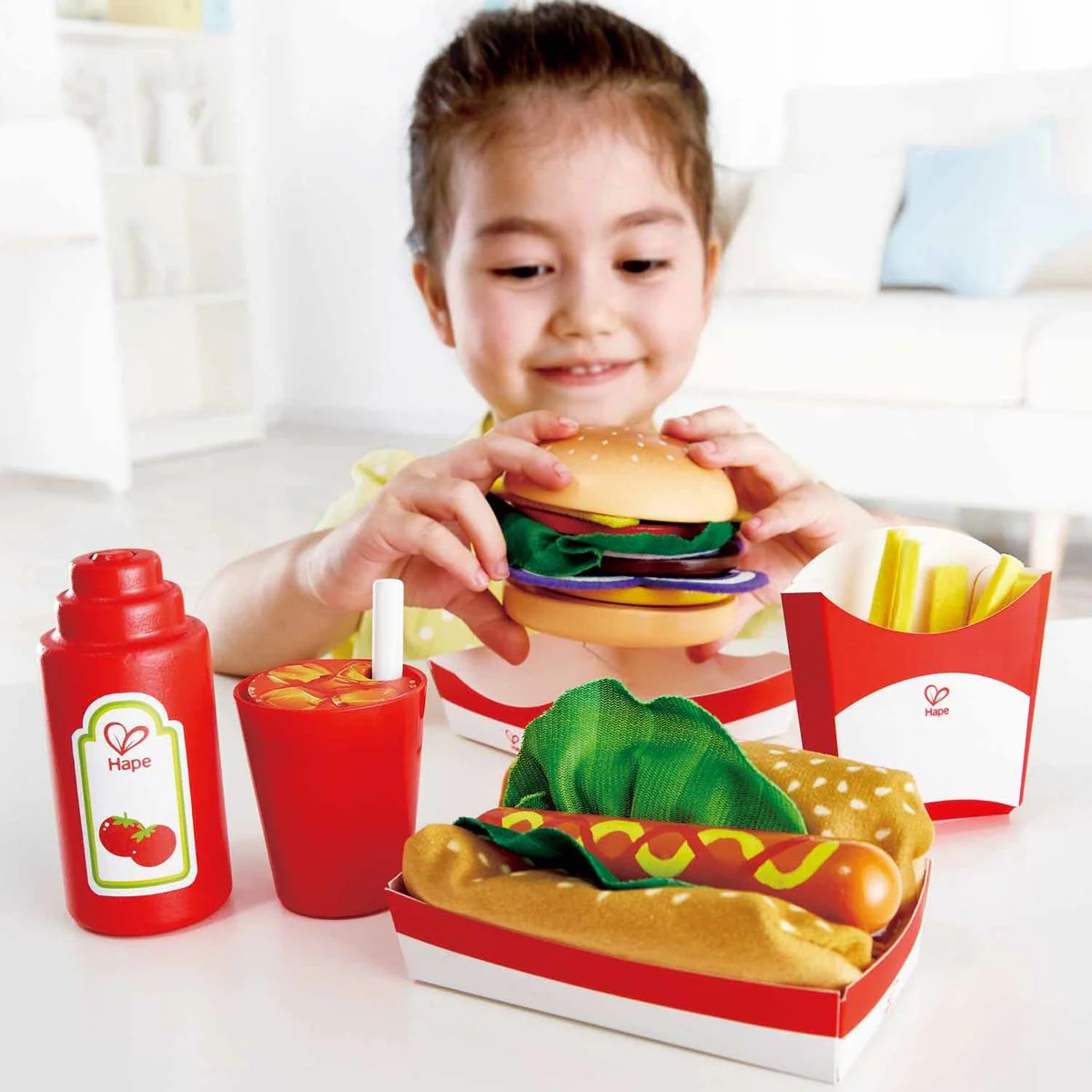 Hape Puinen Pikaruokasetti - Image 2