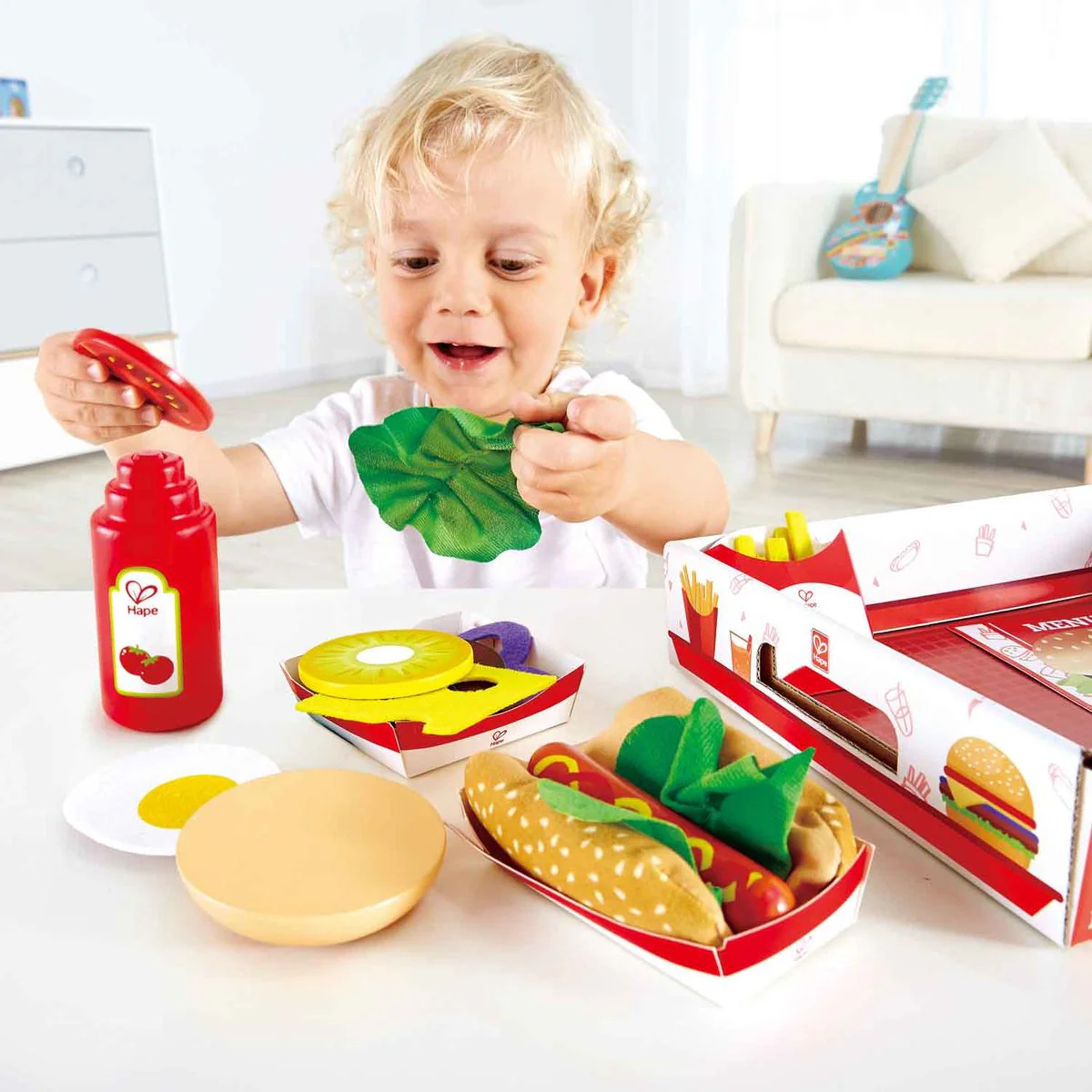 Hape Puinen Pikaruokasetti - Image 3