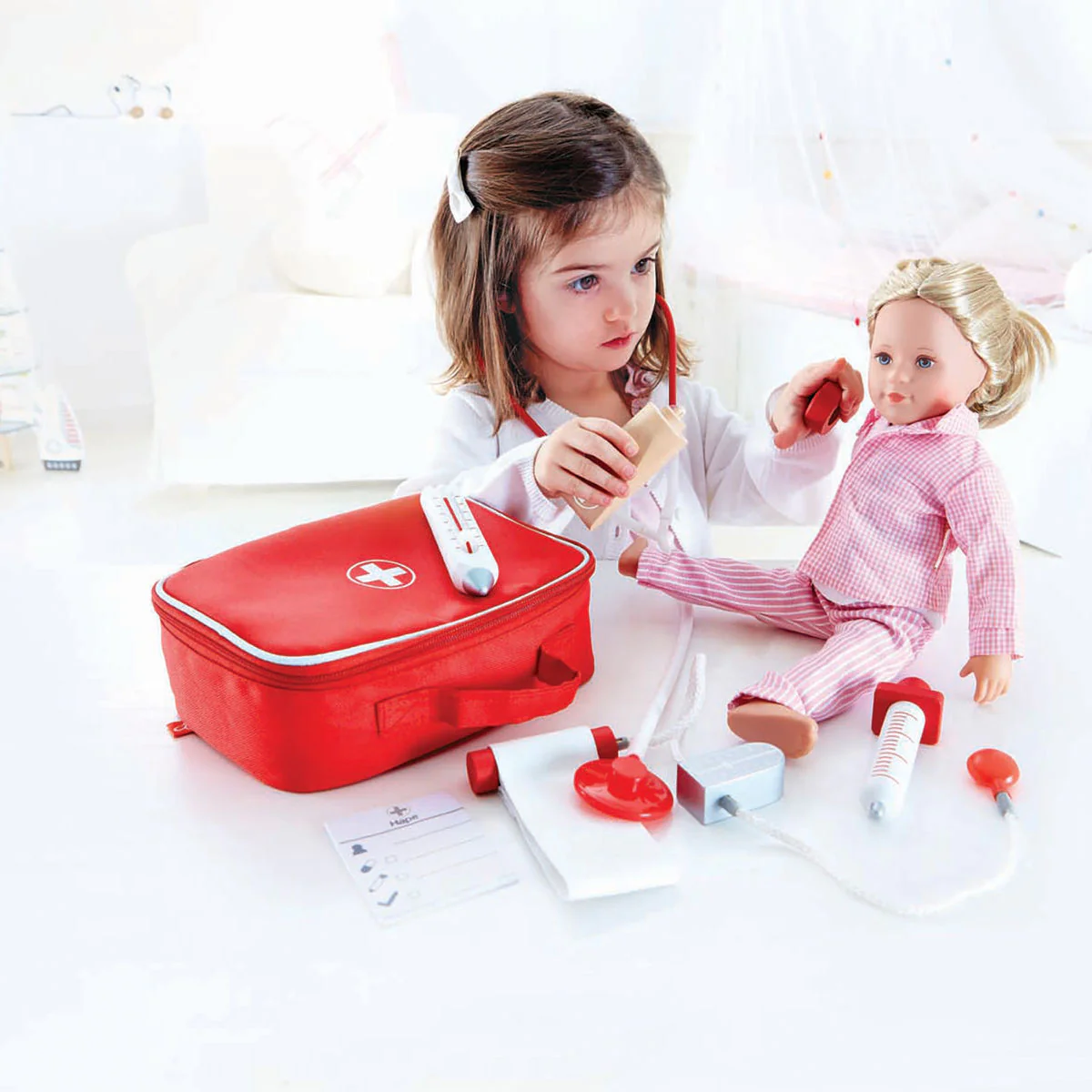 Hape Puiset Lääkäritarvikkeet Laukussa - Image 3