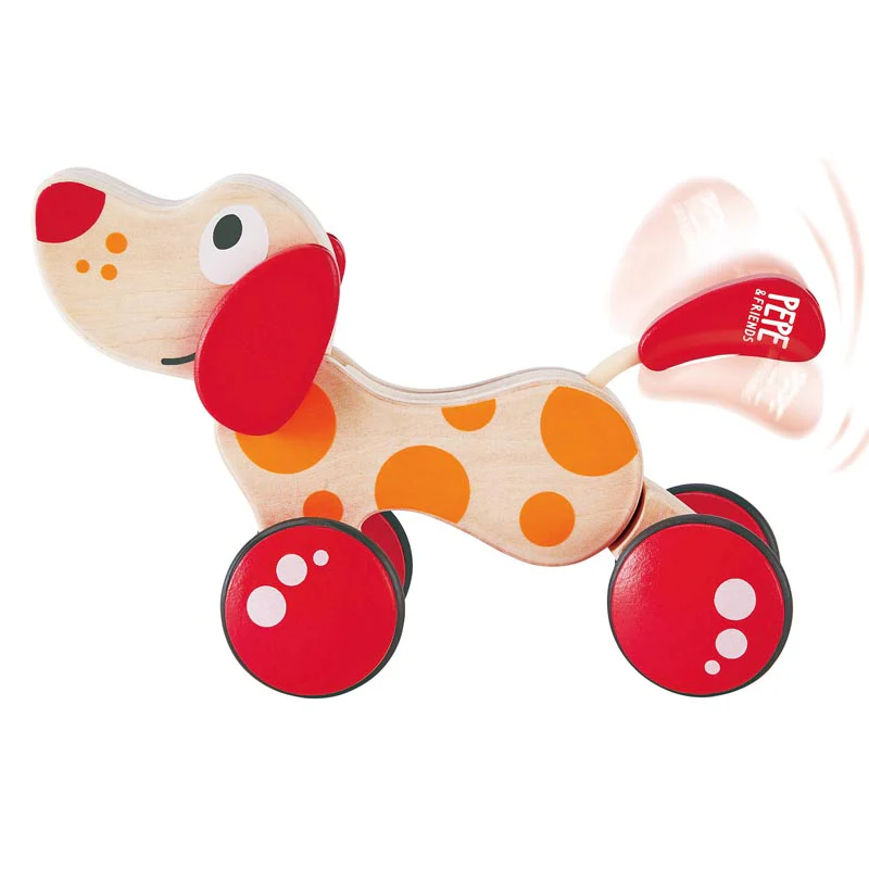 Hape Vedettävä Puinen Koira Pepe