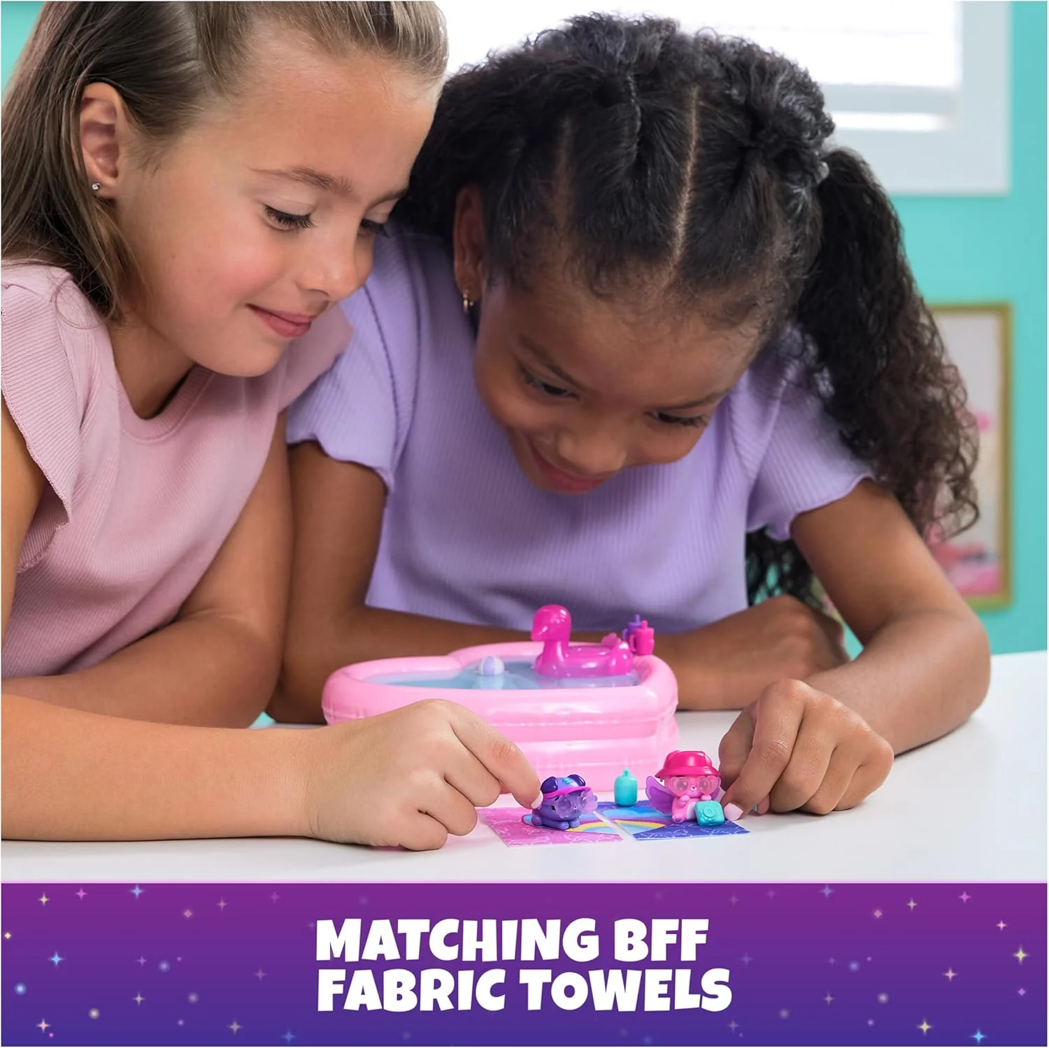 Hatchimals Alive Neon Rainbow Bestie Pool Party - Image 3