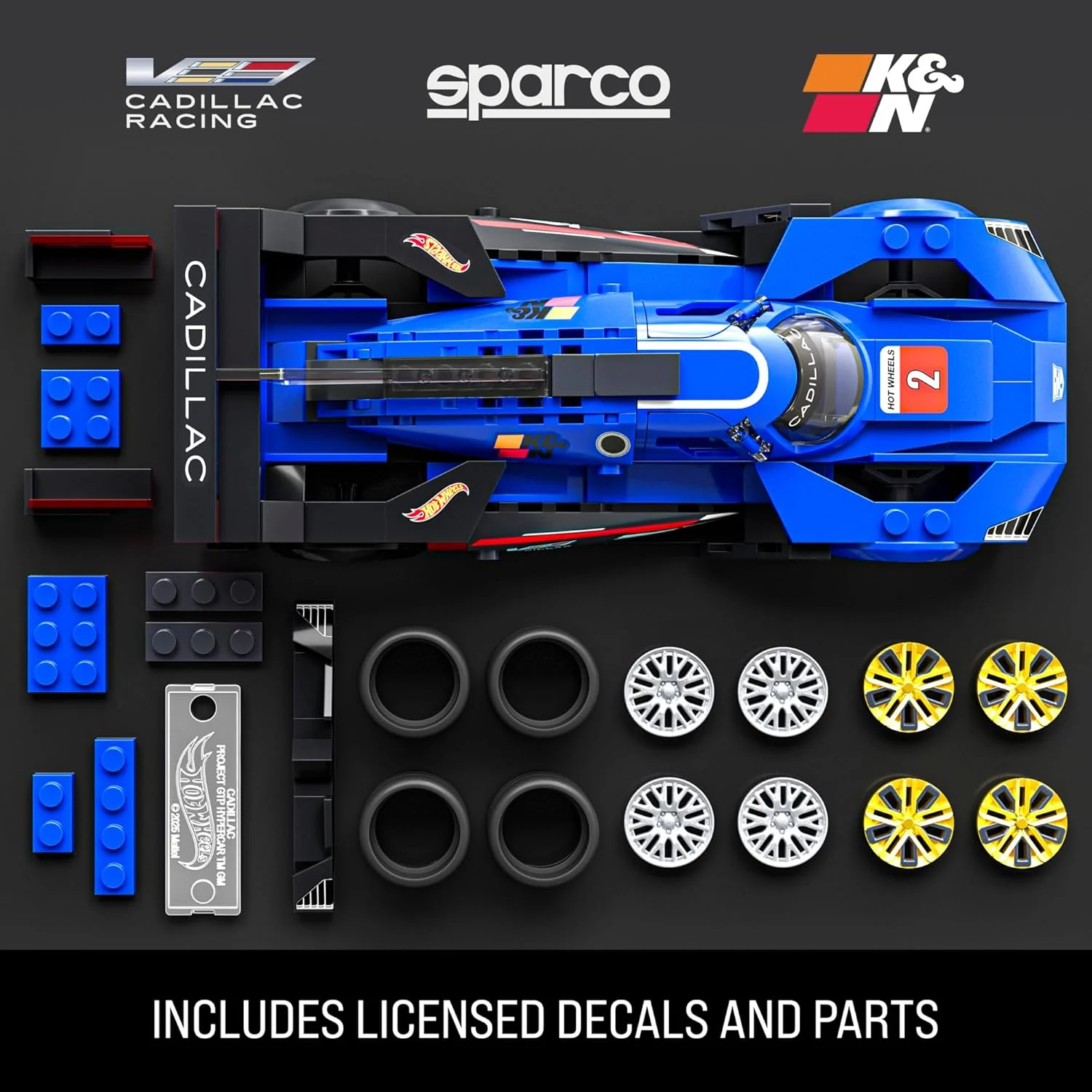 Hot Wheels Cadillac Koottava Pienoismalli - Image 4