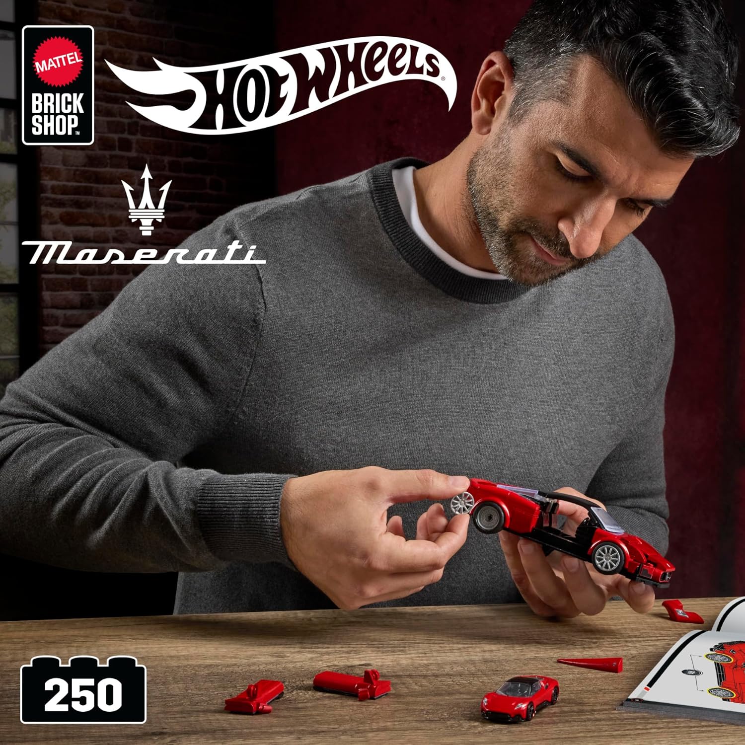 Hot Wheels Maserati Koottava Pienoismalli - Image 2