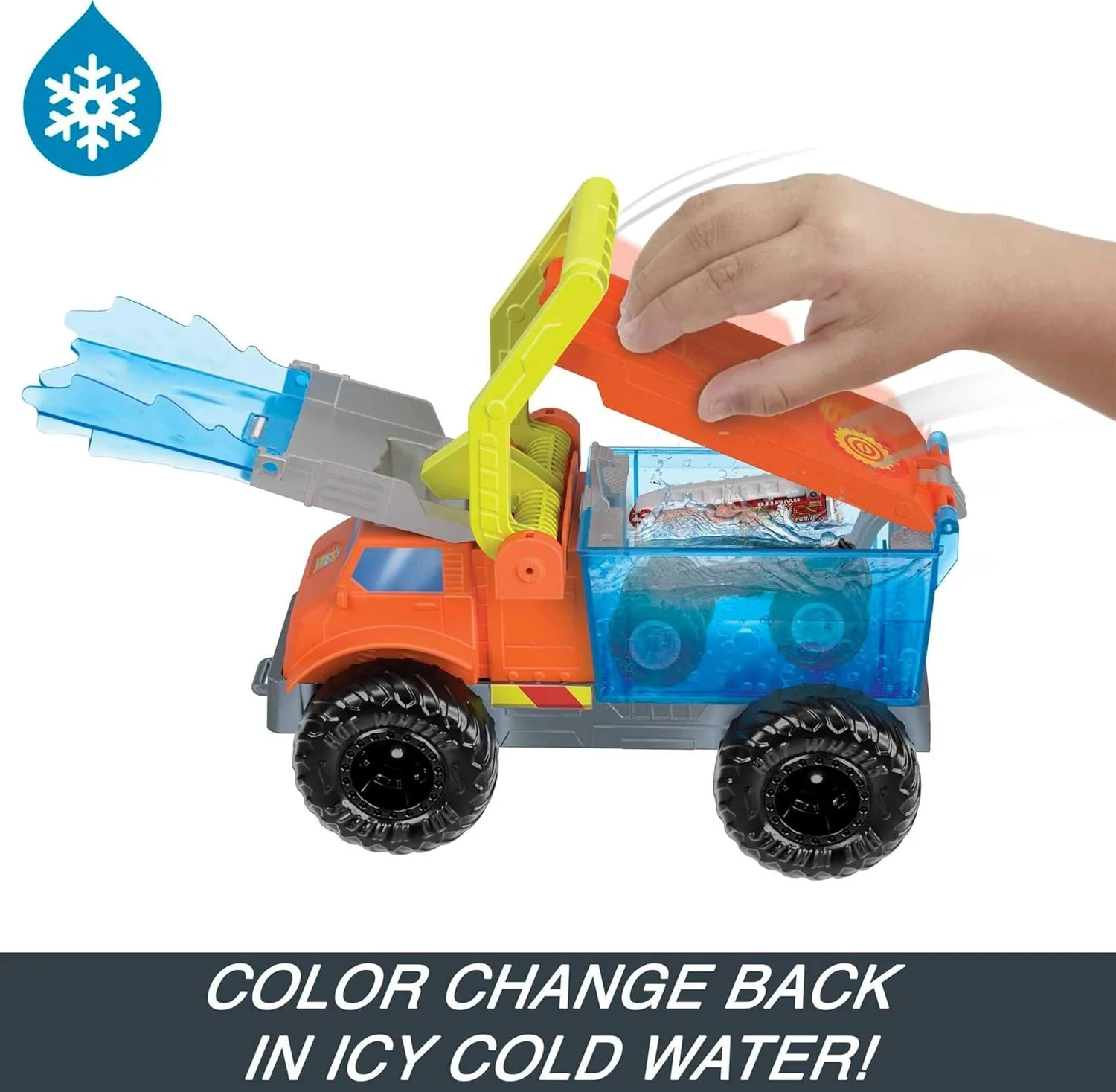 Hot Wheels Monster Trucks Color Shifters Fire Crash Leikkisetti - Image 5