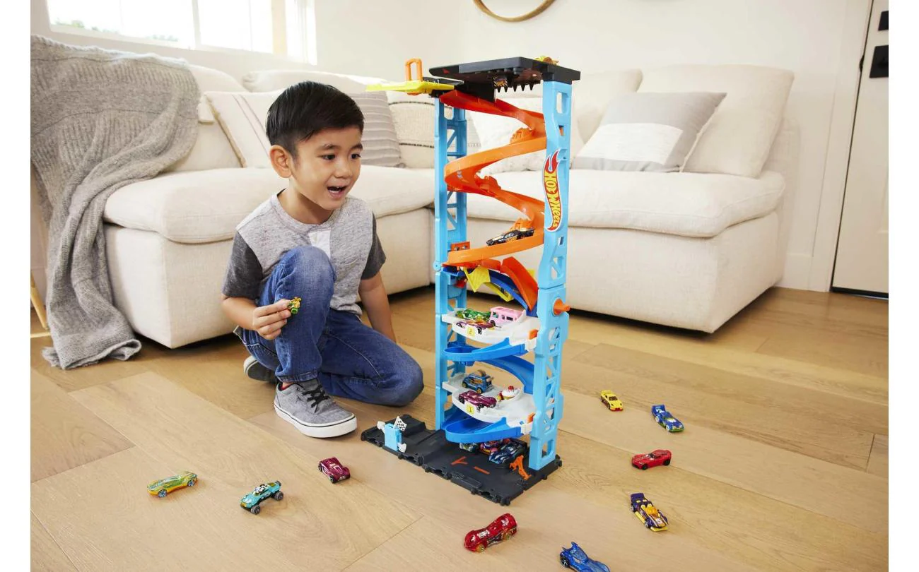 Hot Wheels Transforming Race Tower Leikkisetti - Image 2