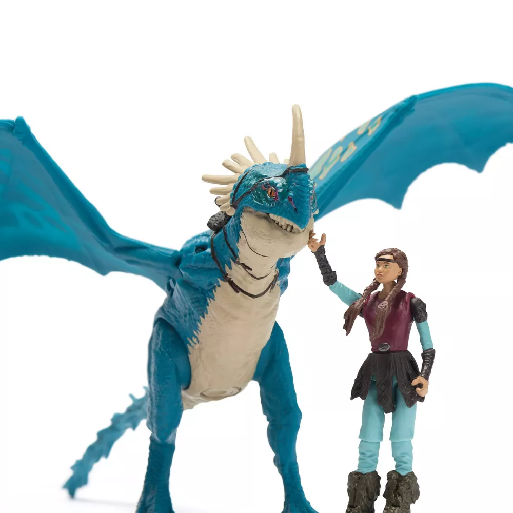 How To Train Your Dragon Deadly Nadder + Astrid - Image 4