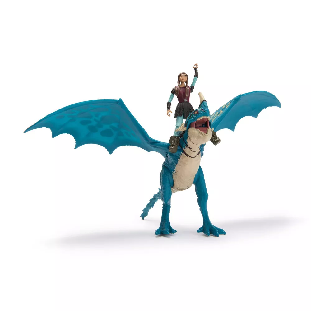 How To Train Your Dragon Deadly Nadder + Astrid - Image 5