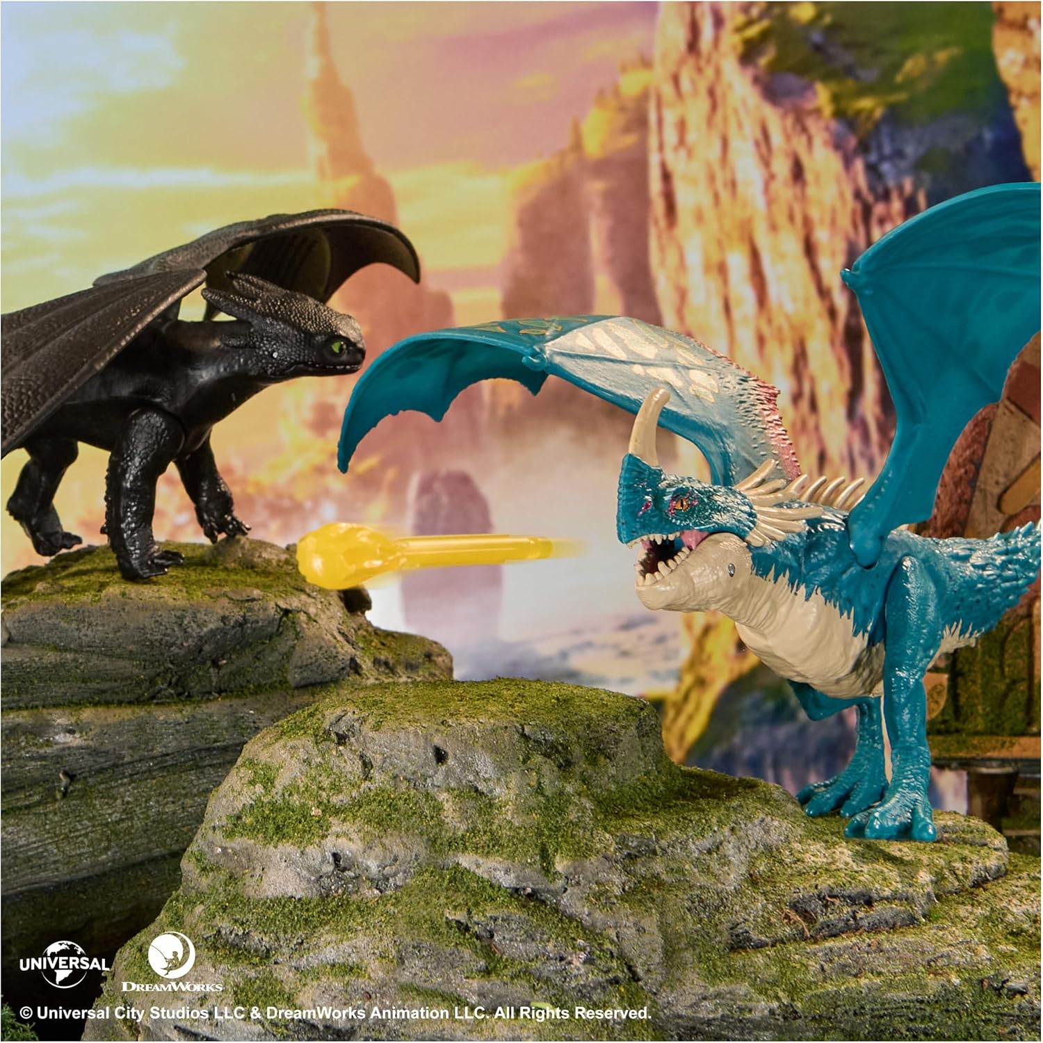 How To Train Your Dragon Fire Blast Deadly Nadder - Image 4