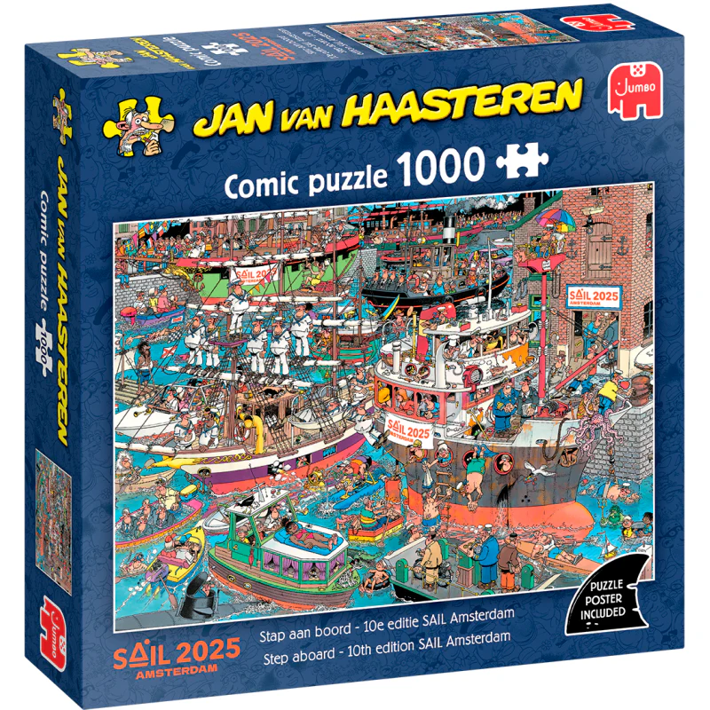 Jan van Haasteren Step Aboard 1000 Palan Palapeli