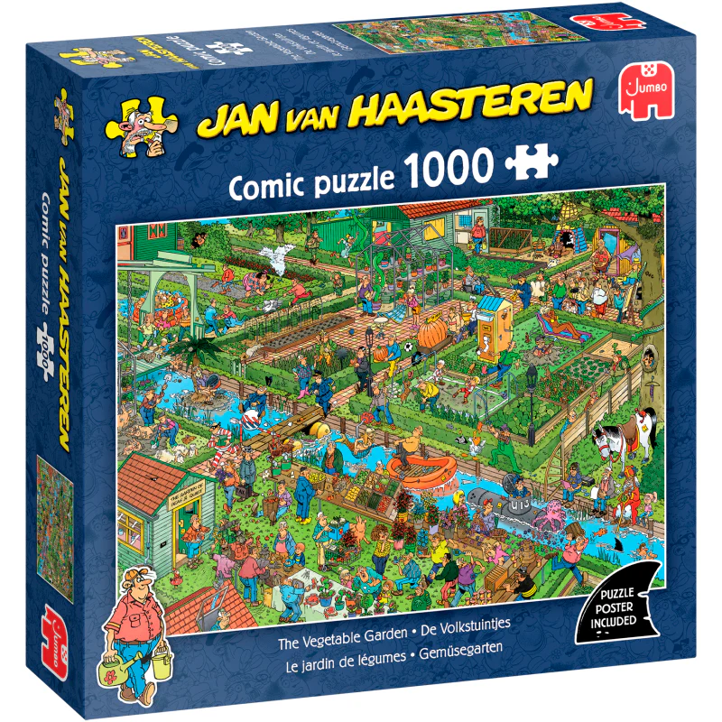 Jan Van Haasteren Vegetable Garden 1000 Palan Palapeli