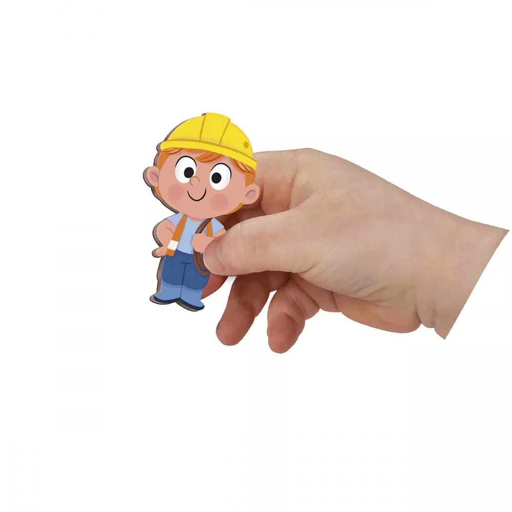 Janod Magneettileikki Työmaa - Image 6