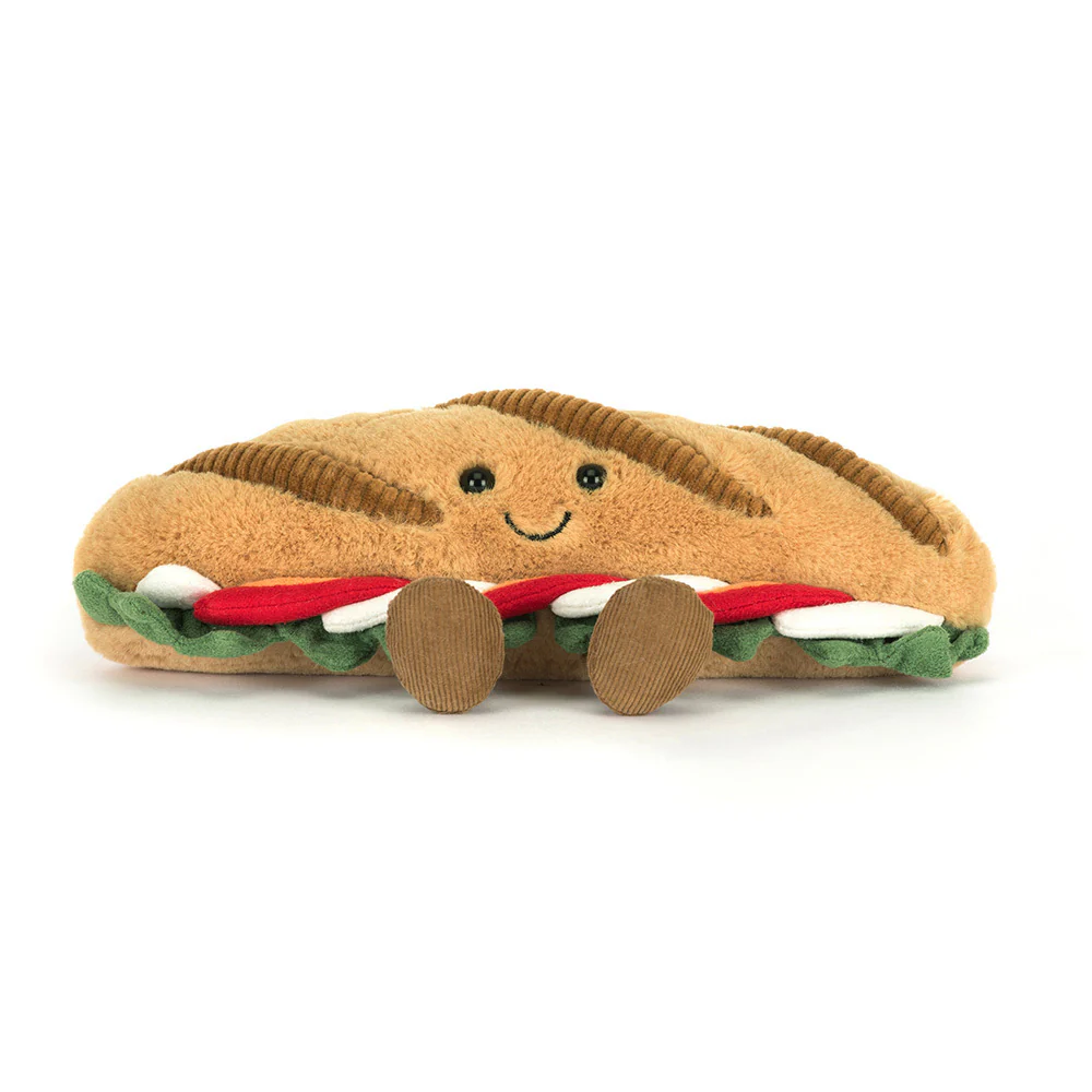 Jellycat Amuseables Caprese Baguette 12cm - Image 4