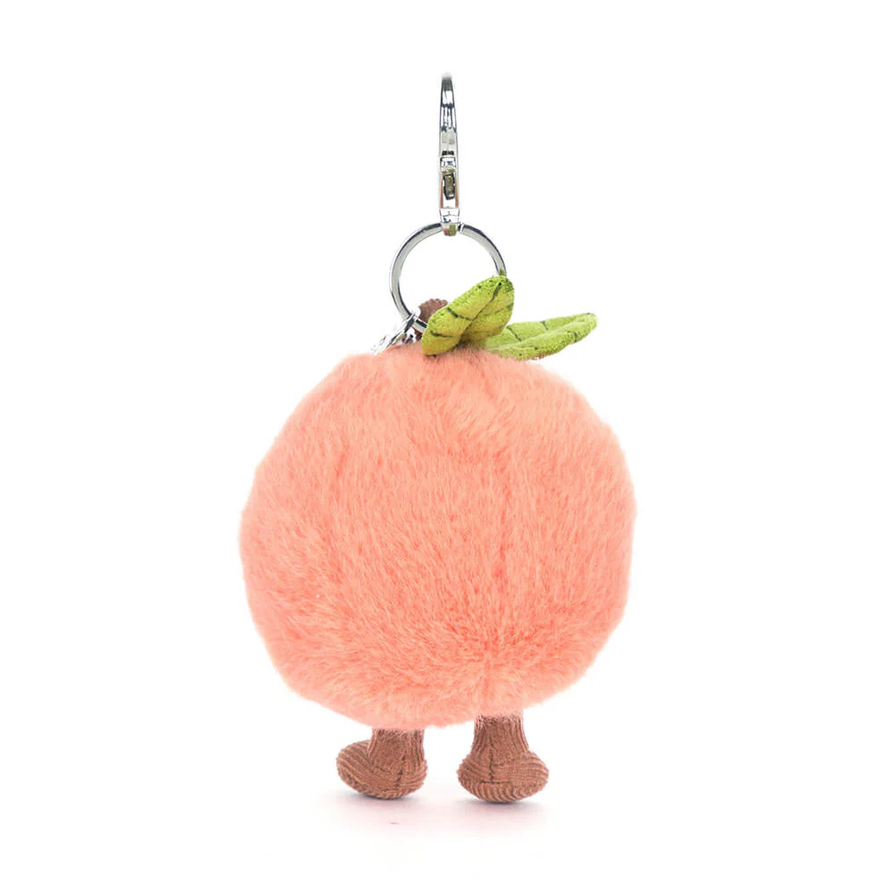 Jellycat Amuseables Peach Bag Charm Avainperä - Image 3