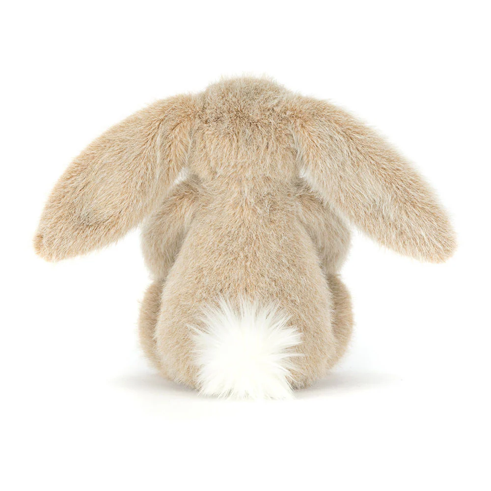 Jellycat Fluffet Bunnies Pupu Pehmolelu Beige 18cm - Image 4