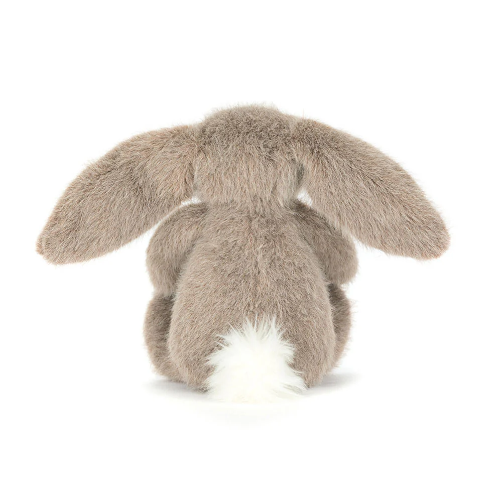 Jellycat Fluffet Bunnies Pupu Pehmolelu Ruskea 18cm - Image 3