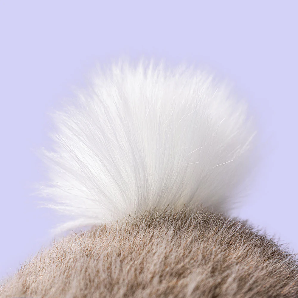 Jellycat Fluffet Bunnies Pupu Pehmolelu Ruskea 18cm - Image 5