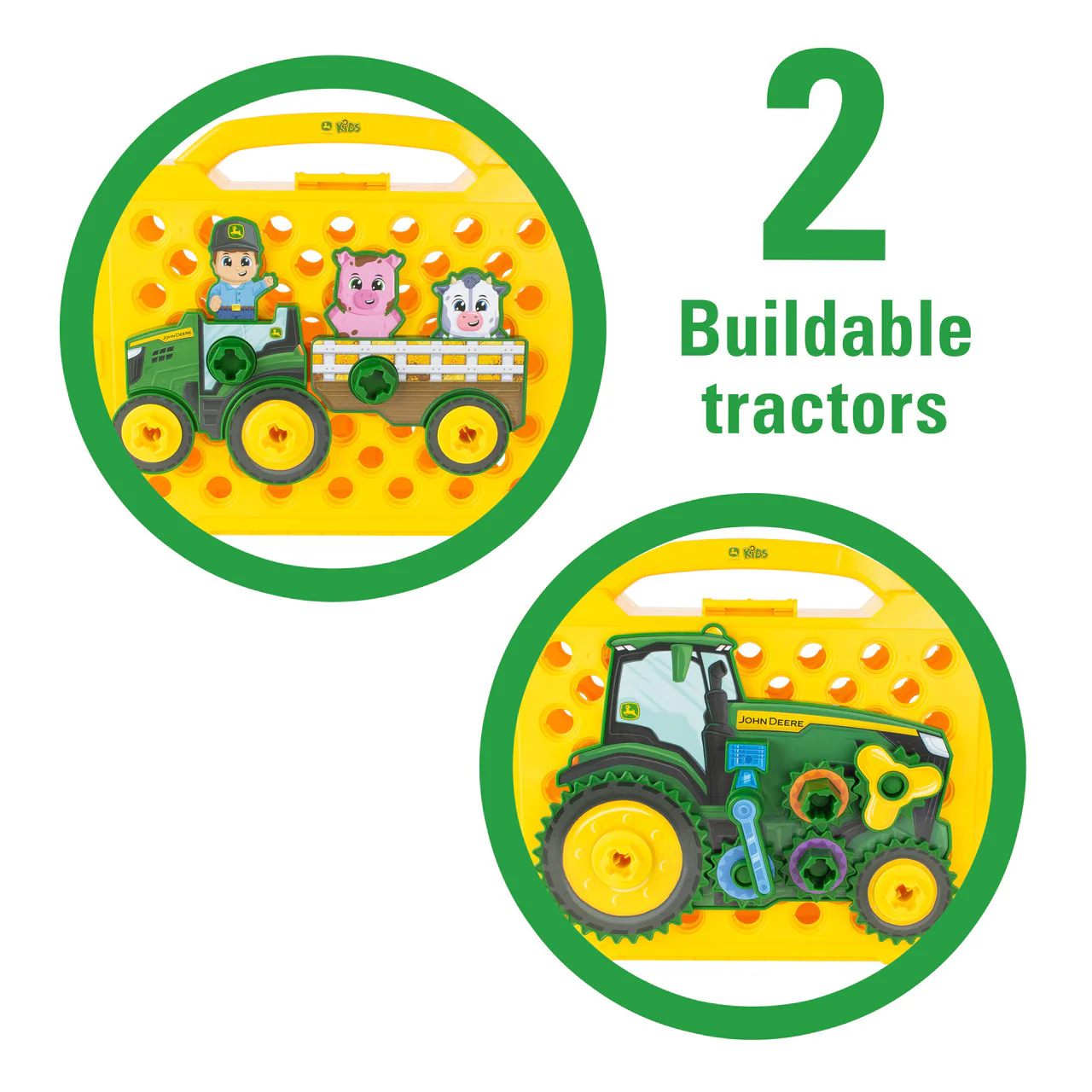 John Deere Build-A-Buddy Activity Board and Drill Aktiviteettilauta ja Pora - Image 5