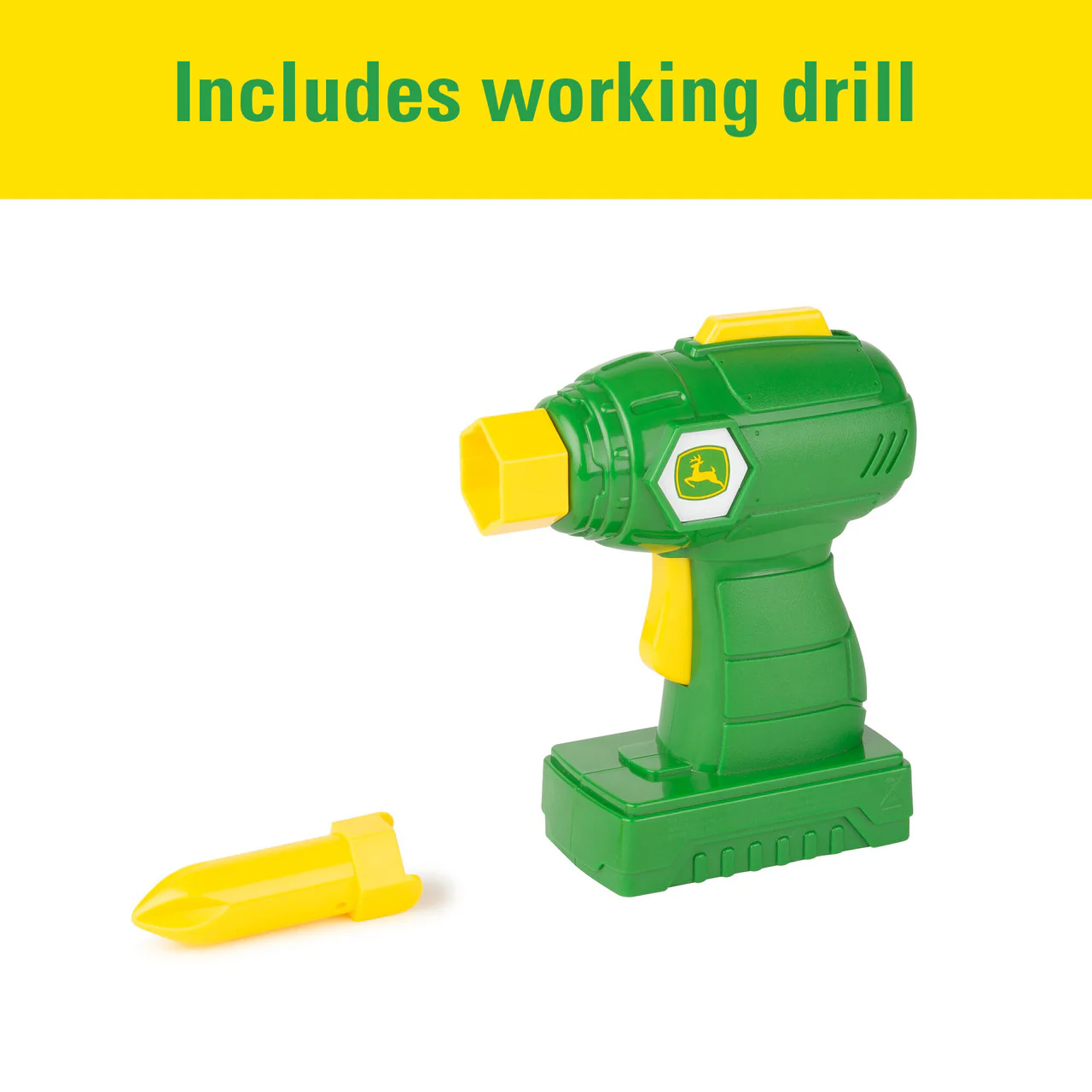 John Deere Build-A-Buddy Activity Board and Drill Aktiviteettilauta ja Pora - Image 6