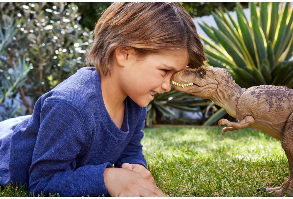 Jurassic World All Out Attack T-Rex Dinosaurus Äänillä 55cm - Image 2