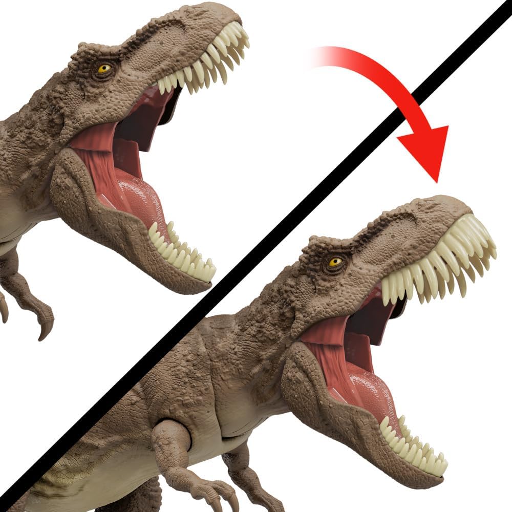 Jurassic World All Out Attack T-Rex Dinosaurus Äänillä 55cm - Image 5