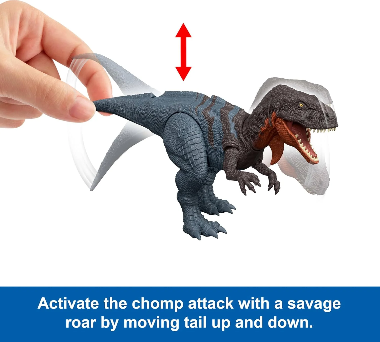 Jurassic World Wild Roar Abelisaurus Äänillä - Image 2