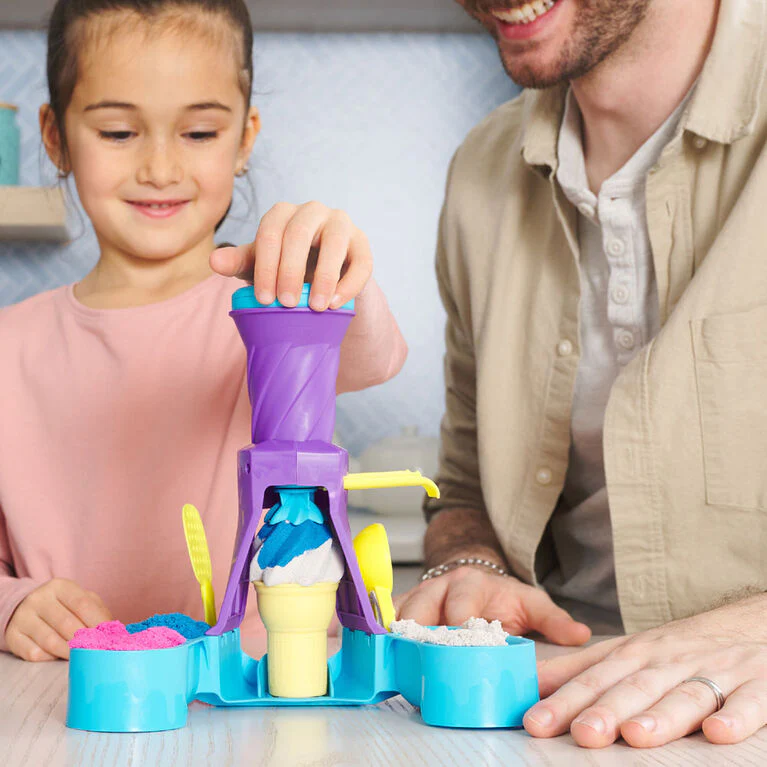 Kinetic Sand Taikahiekka Soft Serve Station Setti - Image 2