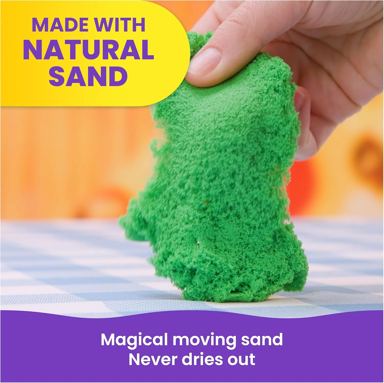 Kinetic Sand SquishPizza Taikahiekka Leikkisetti - Image 8