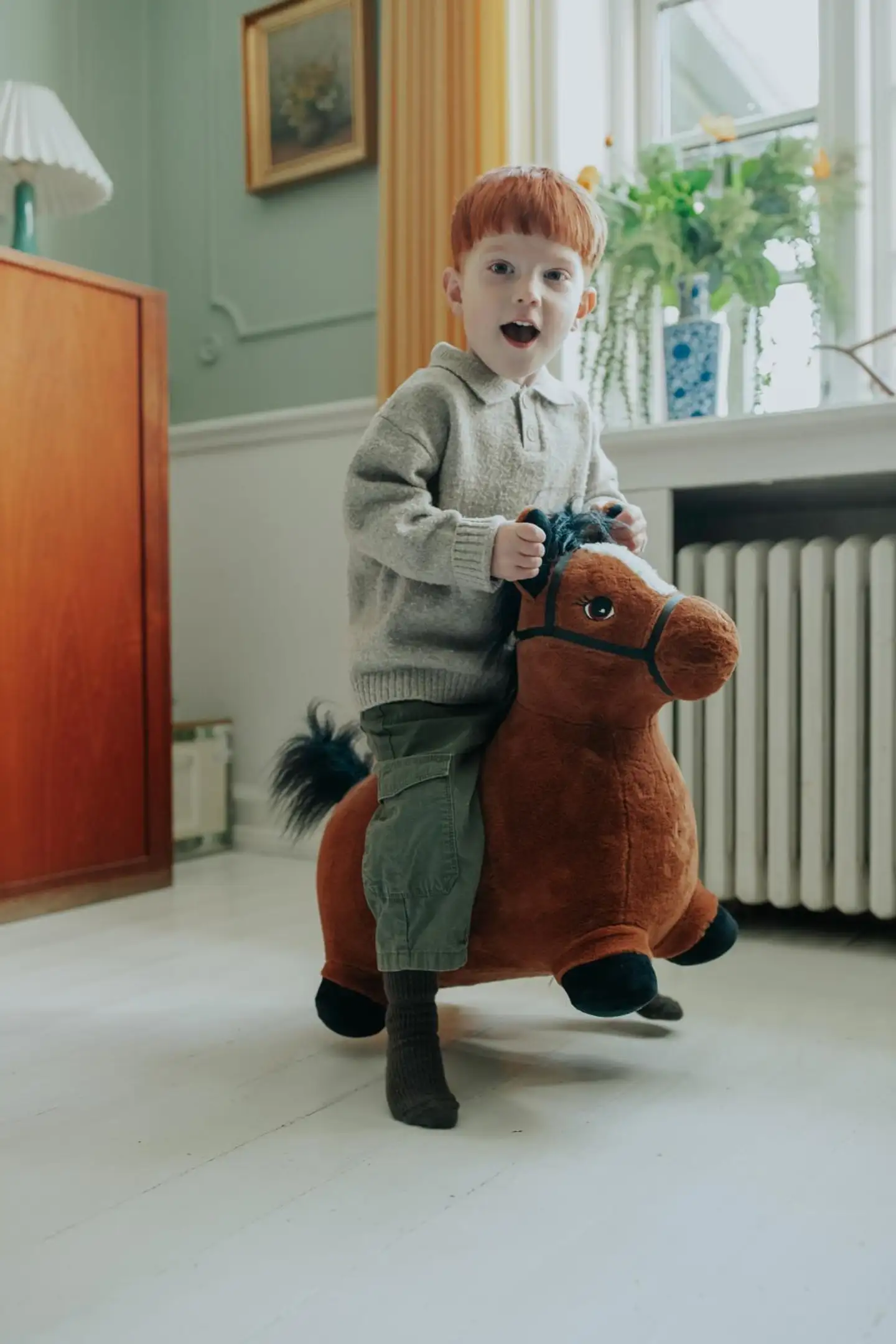 KREA Pomppueläin Hevonen Ruskea Lajitelma - Image 2