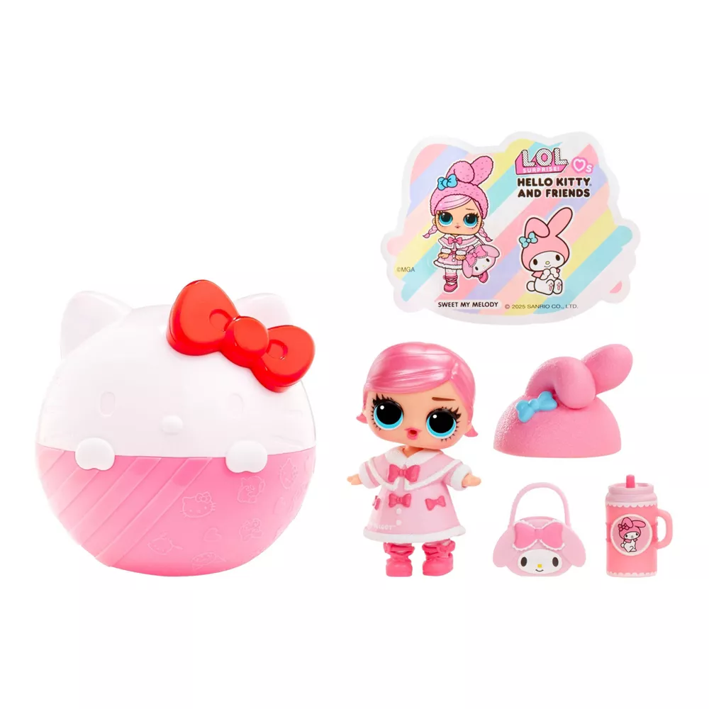 L.O.L. Hello Kitty & Friends Yllätyspallo - Image 2