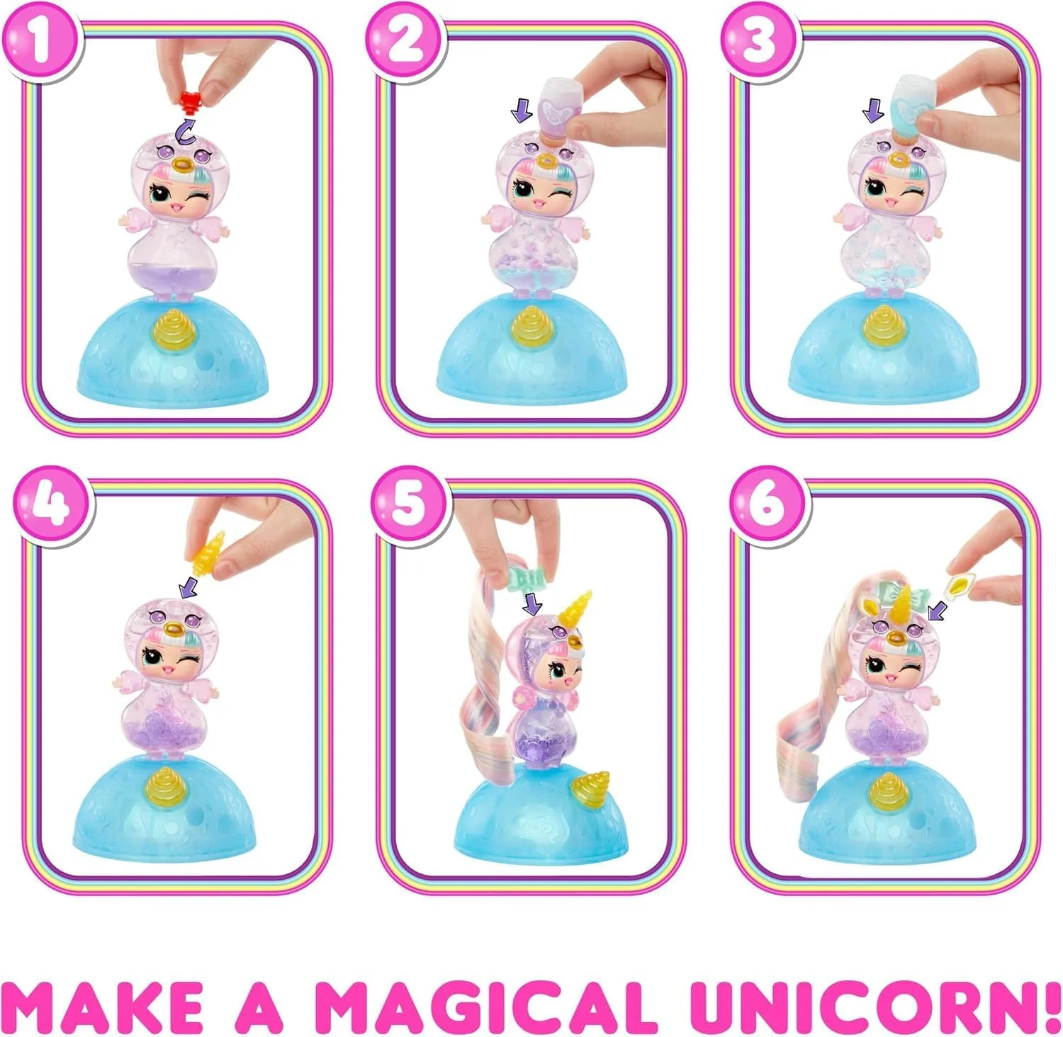 L.O.L. Surprise Unicorns Yllätyspallo - Image 4