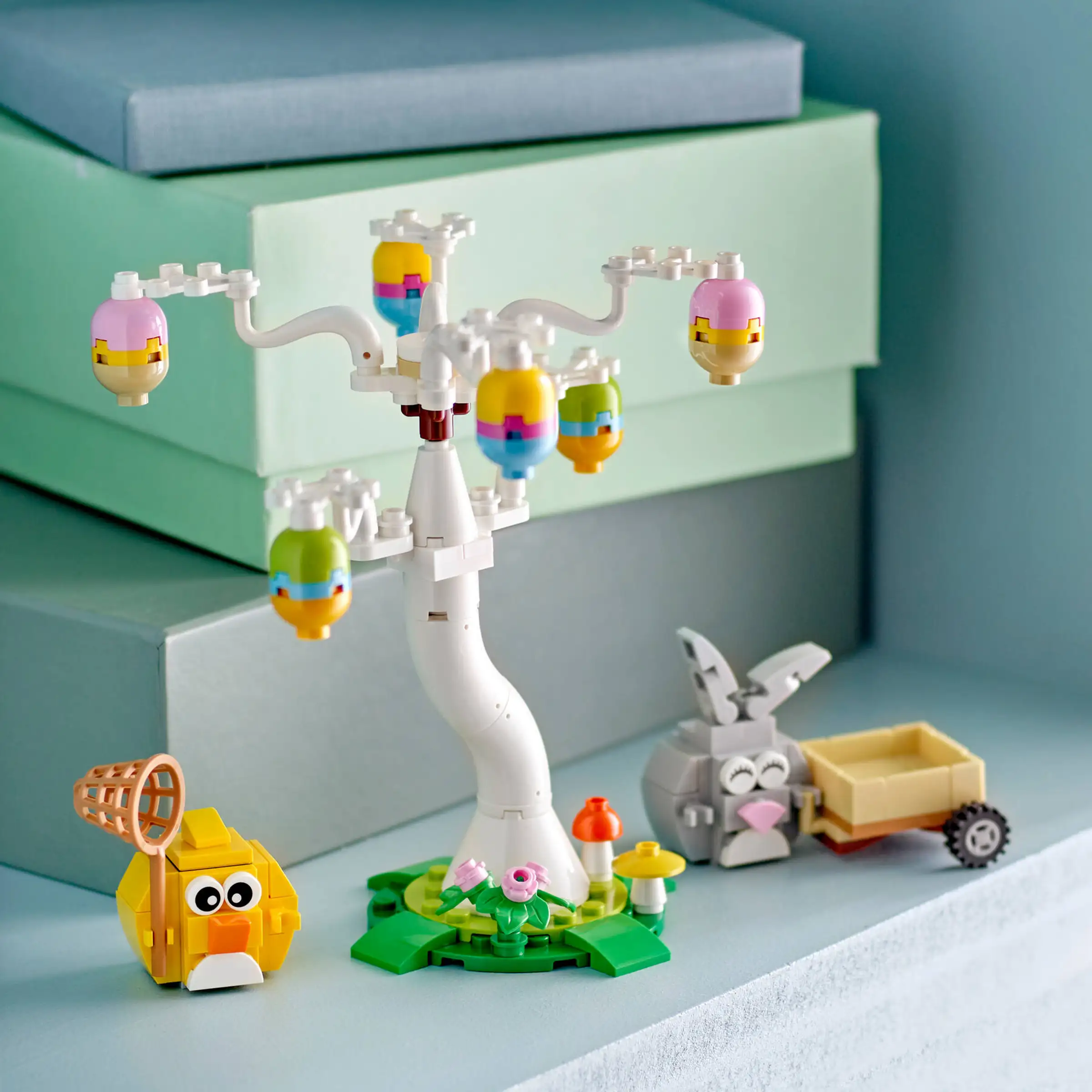 LEGO 40808 Pupu ja Tipu Pääsiäismunia Metsästämässä - Image 3