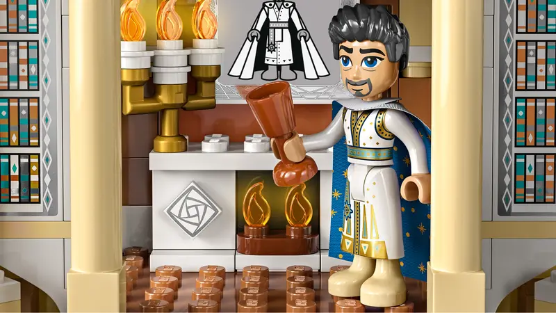 Lego 43224 Disney Wish Kuningas Magnificon linna - Image 3
