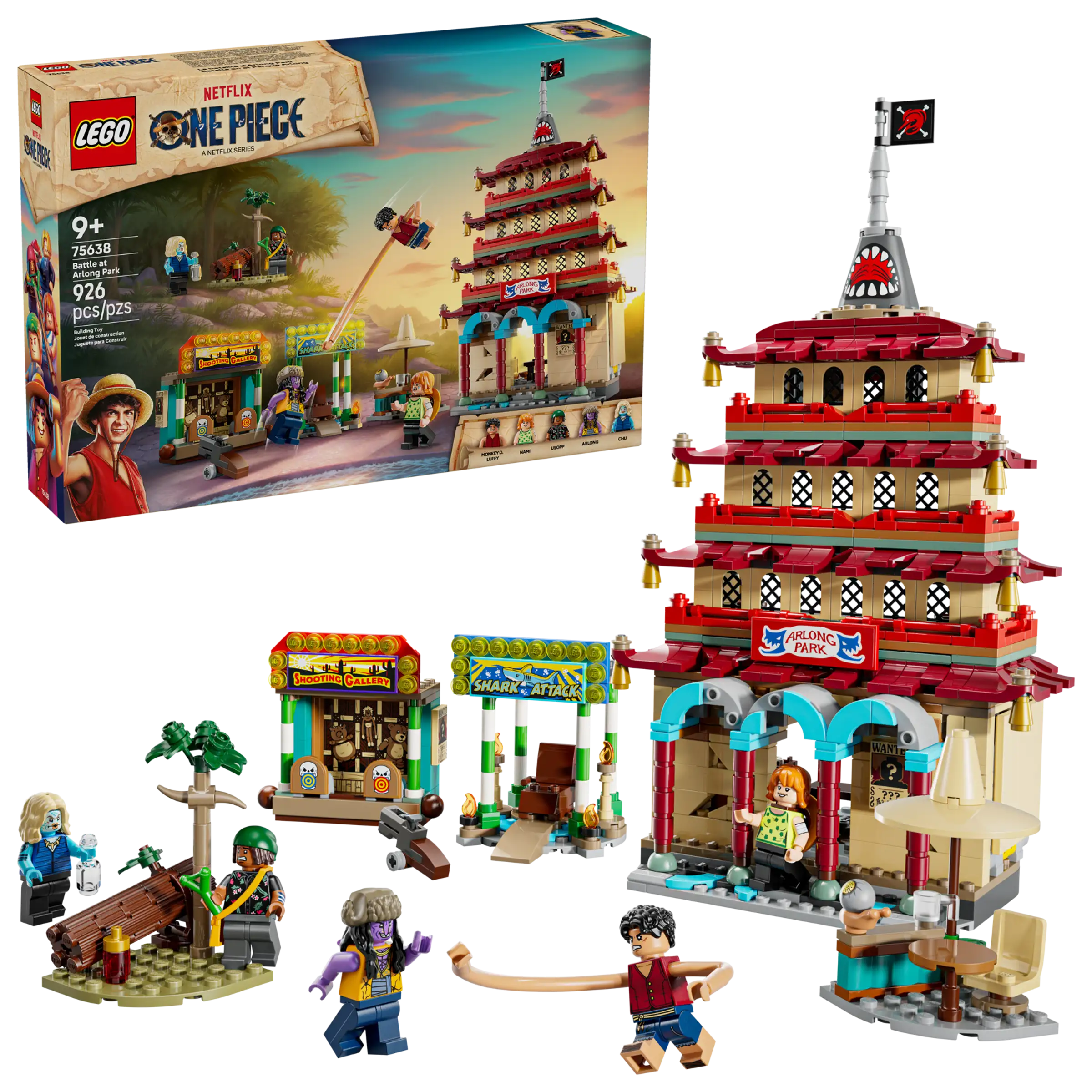 LEGO 75638 One Piece Taistelu Arlong Parkissa