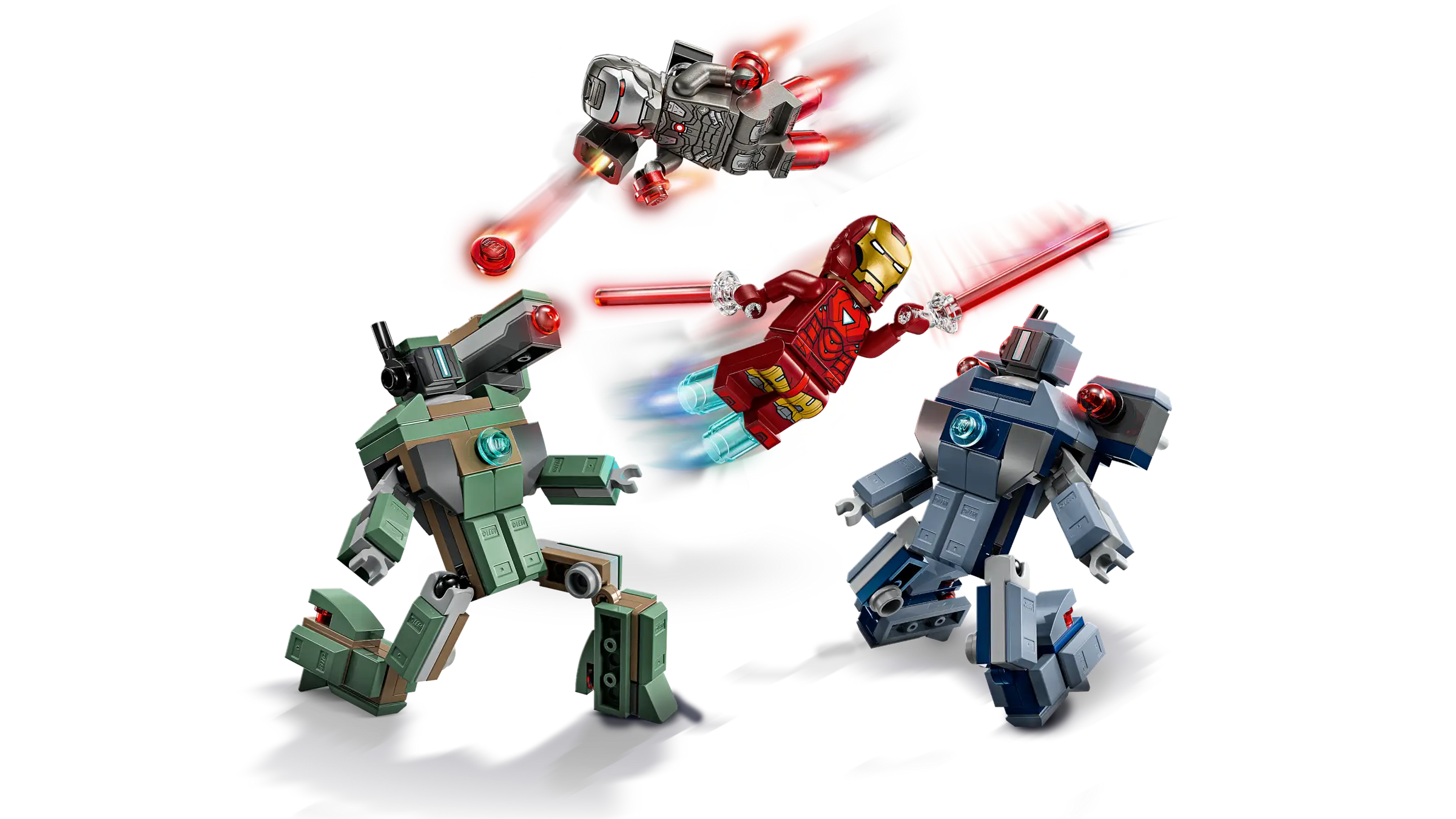 LEGO Marvel 76320 Iron Man ja Sotakone Vastaan Hammer-dronet - Image 5