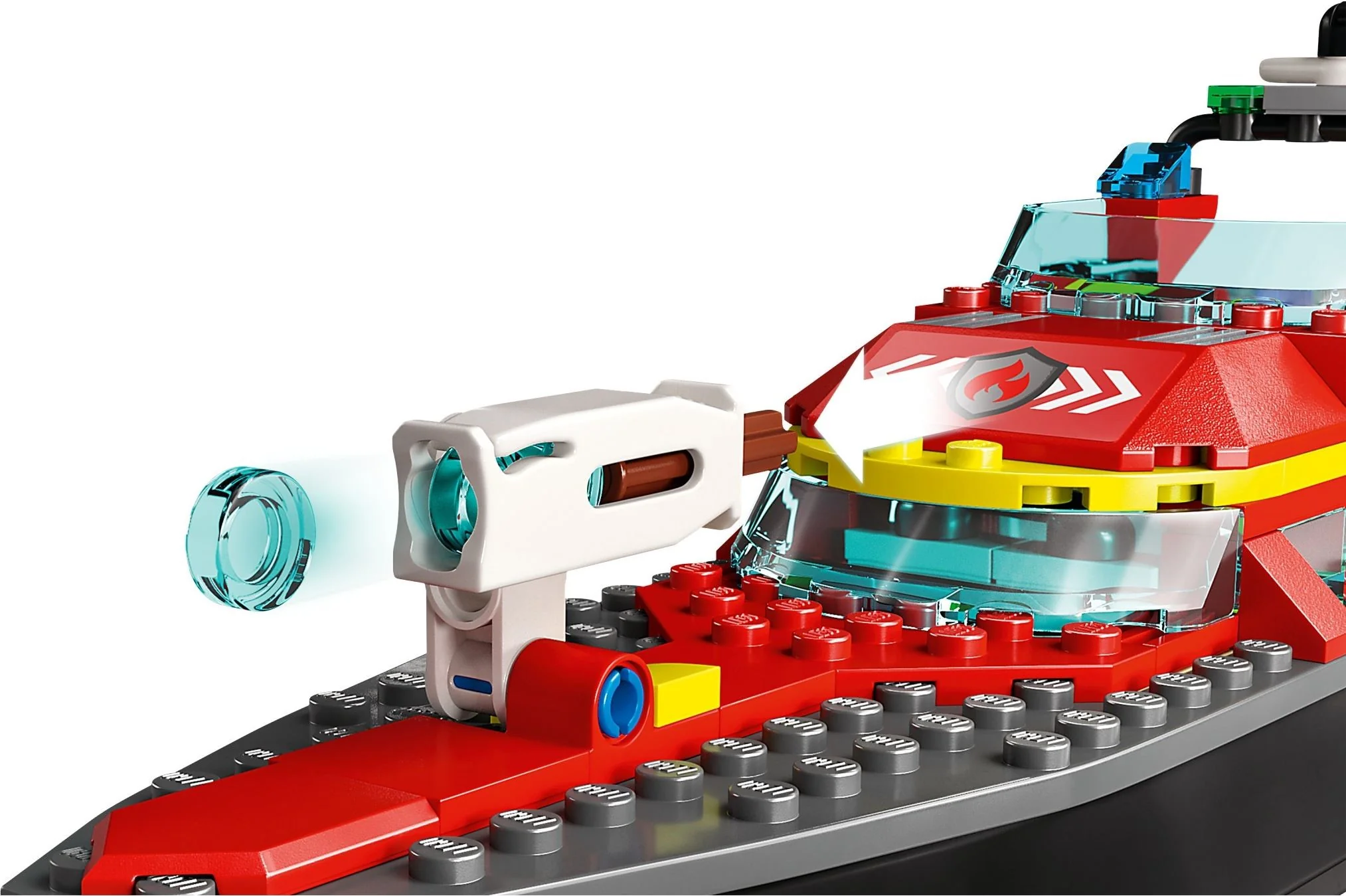 LEGO City 60373 Palokunnan Pelastusvene - Image 5