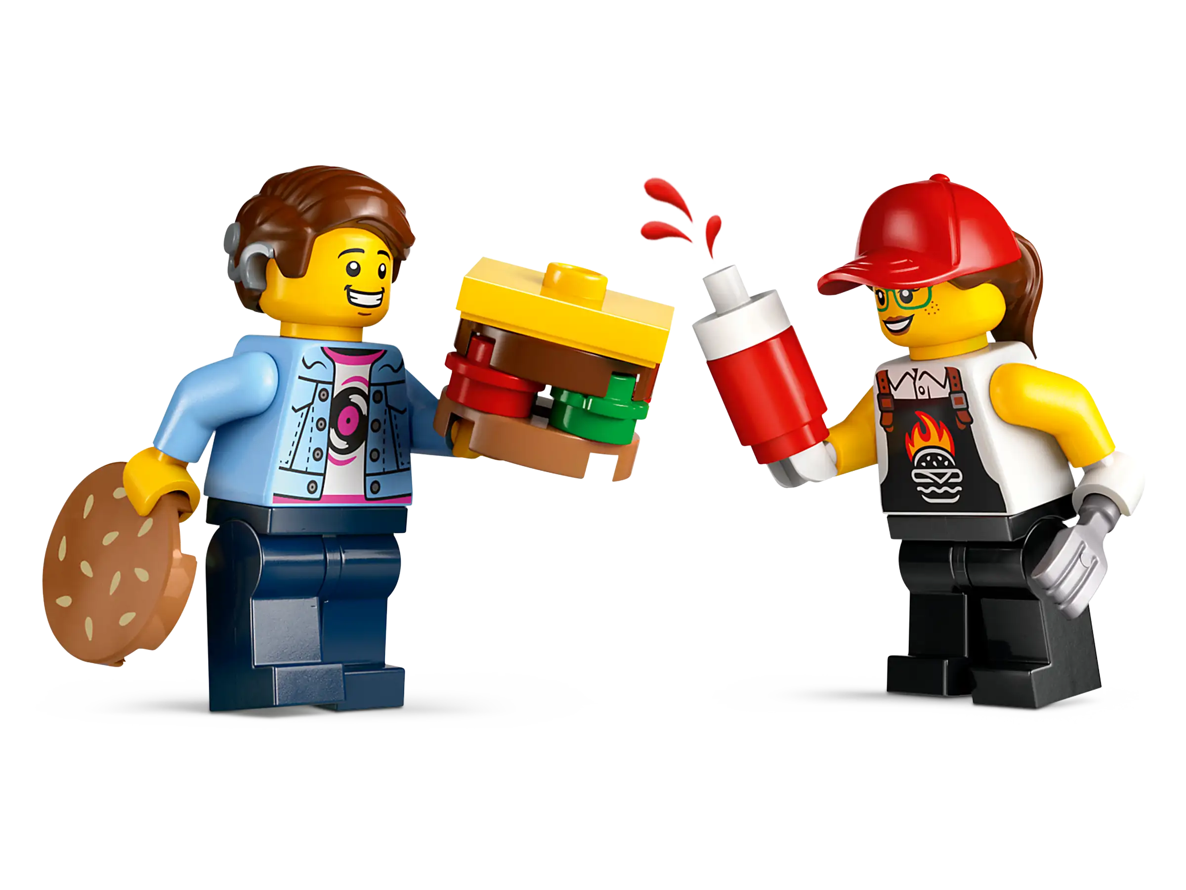 LEGO City 60404 Hampurilaisauto - Image 3