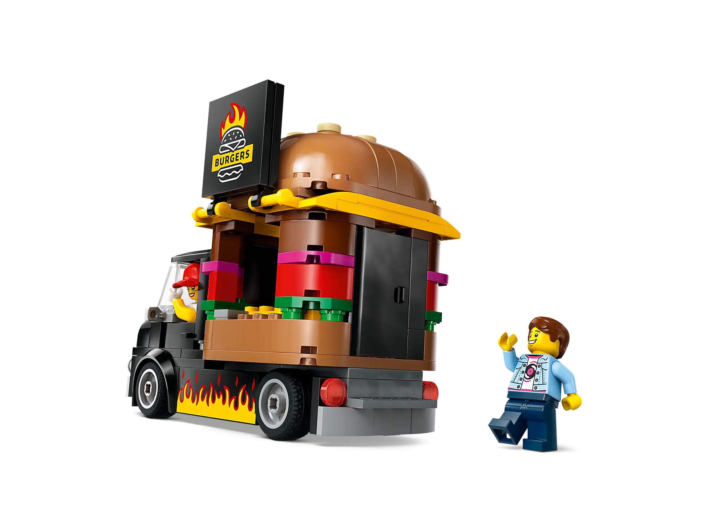 LEGO City 60404 Hampurilaisauto - Image 6