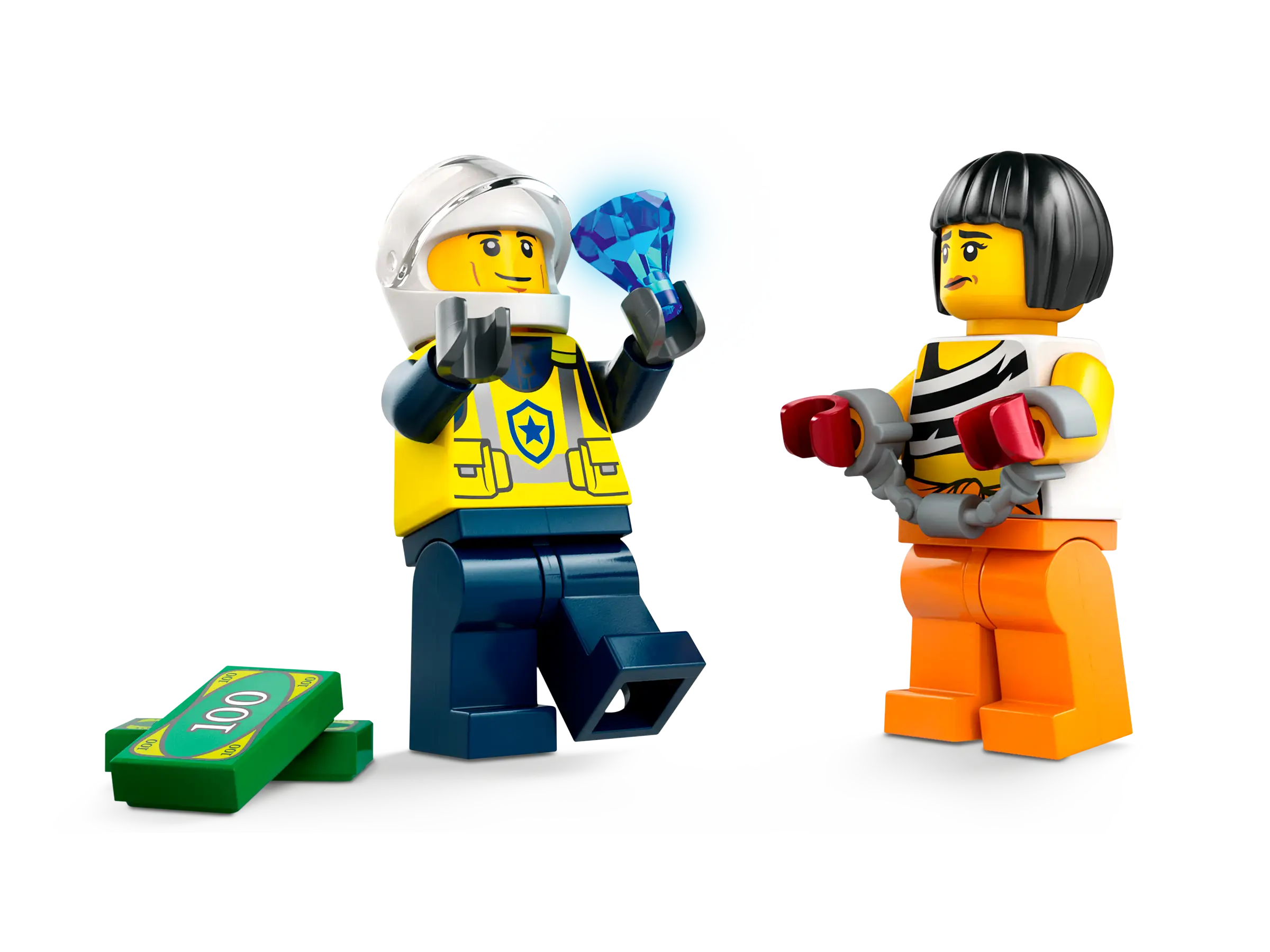 LEGO City 60415 Poliisiauto ja Muskeliauton Takaa-ajo - Image 6