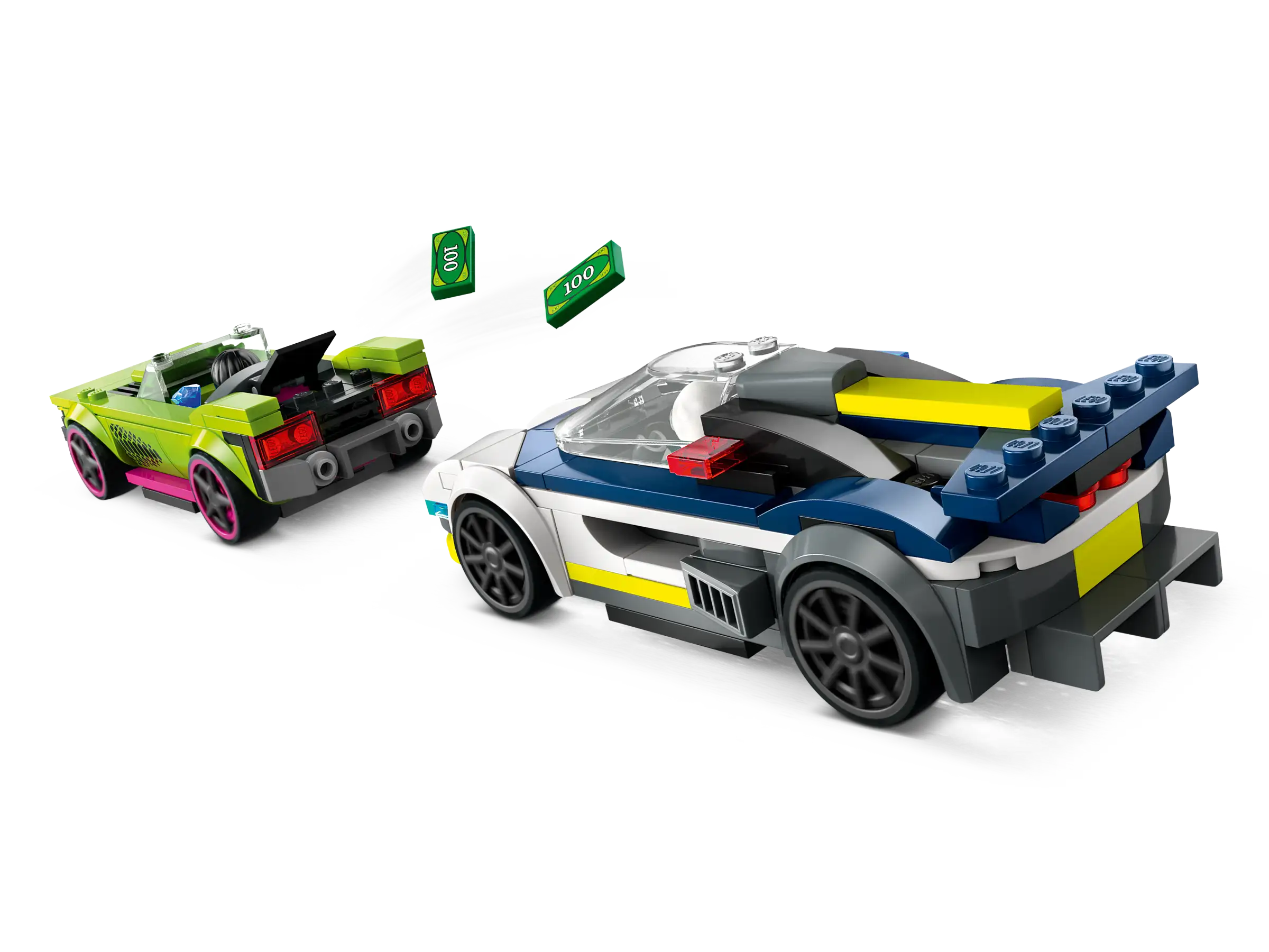 LEGO City 60415 Poliisiauto ja Muskeliauton Takaa-ajo - Image 7