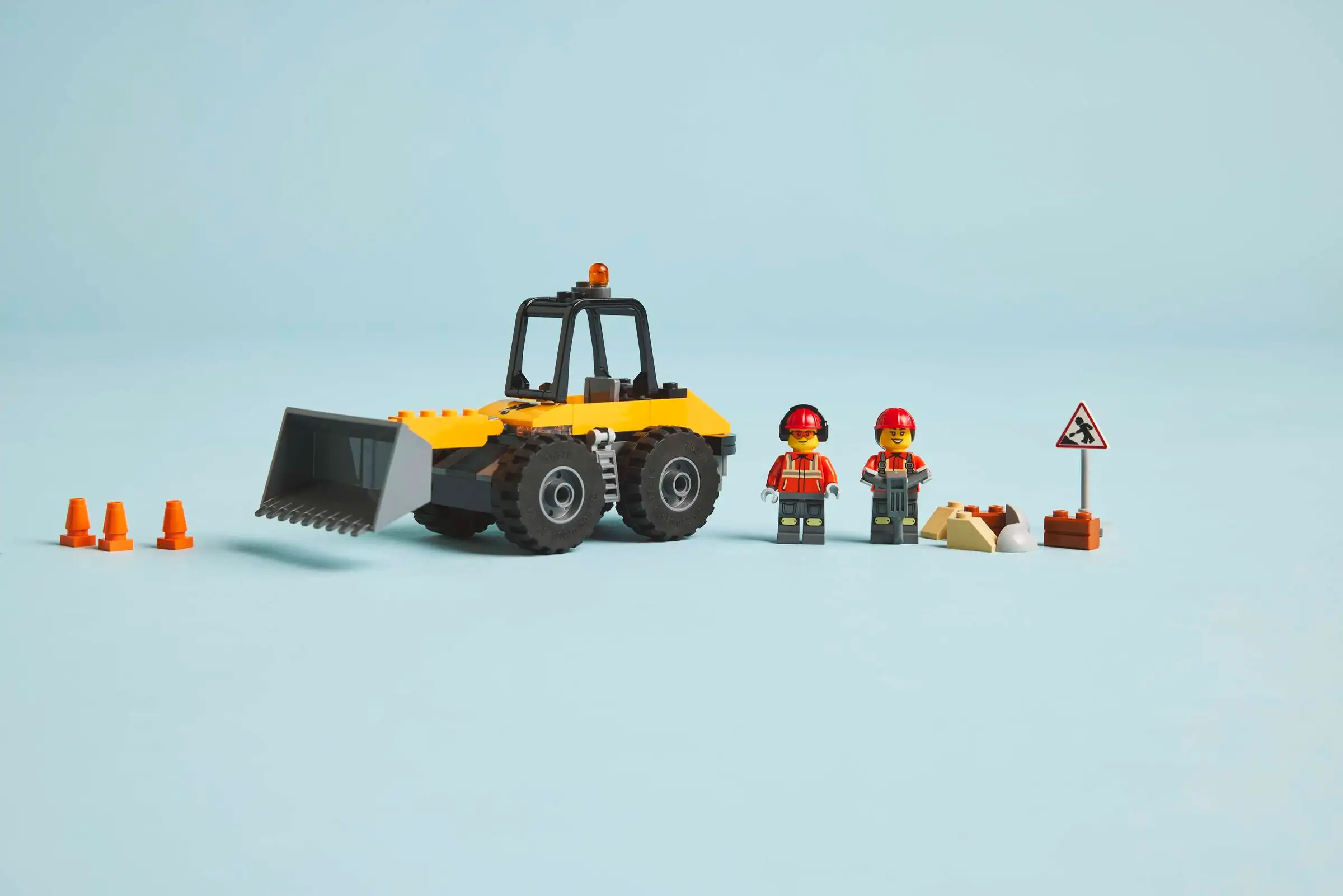 LEGO City 60450 Keltainen Pyöräkuormaaja - Image 4