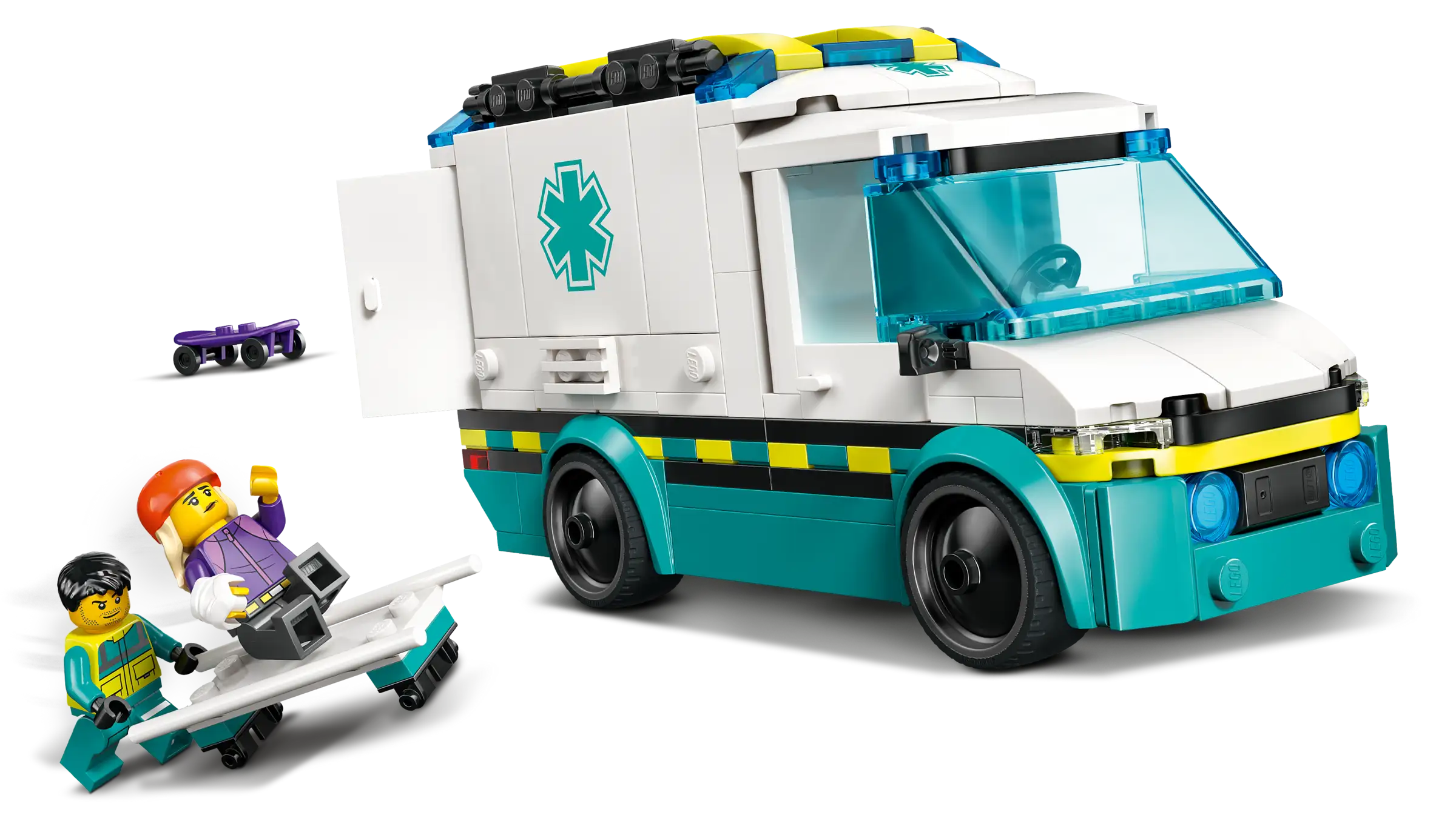 LEGO City 60451 Ambulanssi Hälytysajoihin - Image 2