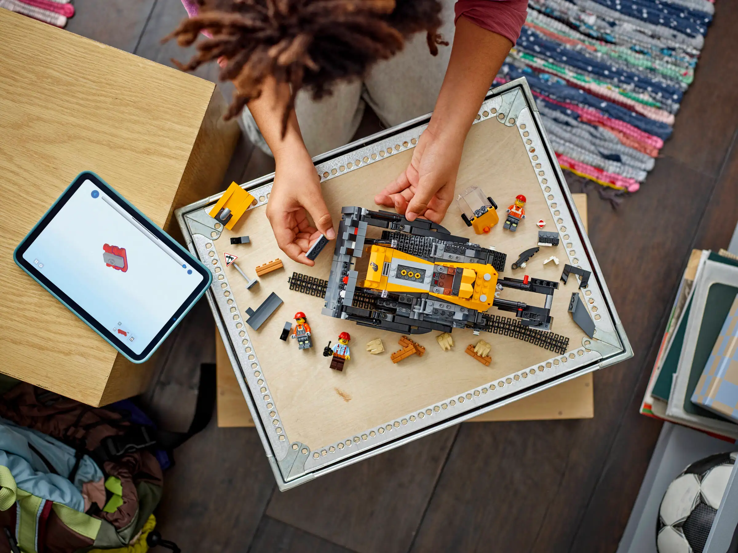 LEGO City 60466 Keltainen Puskutraktori - Image 4