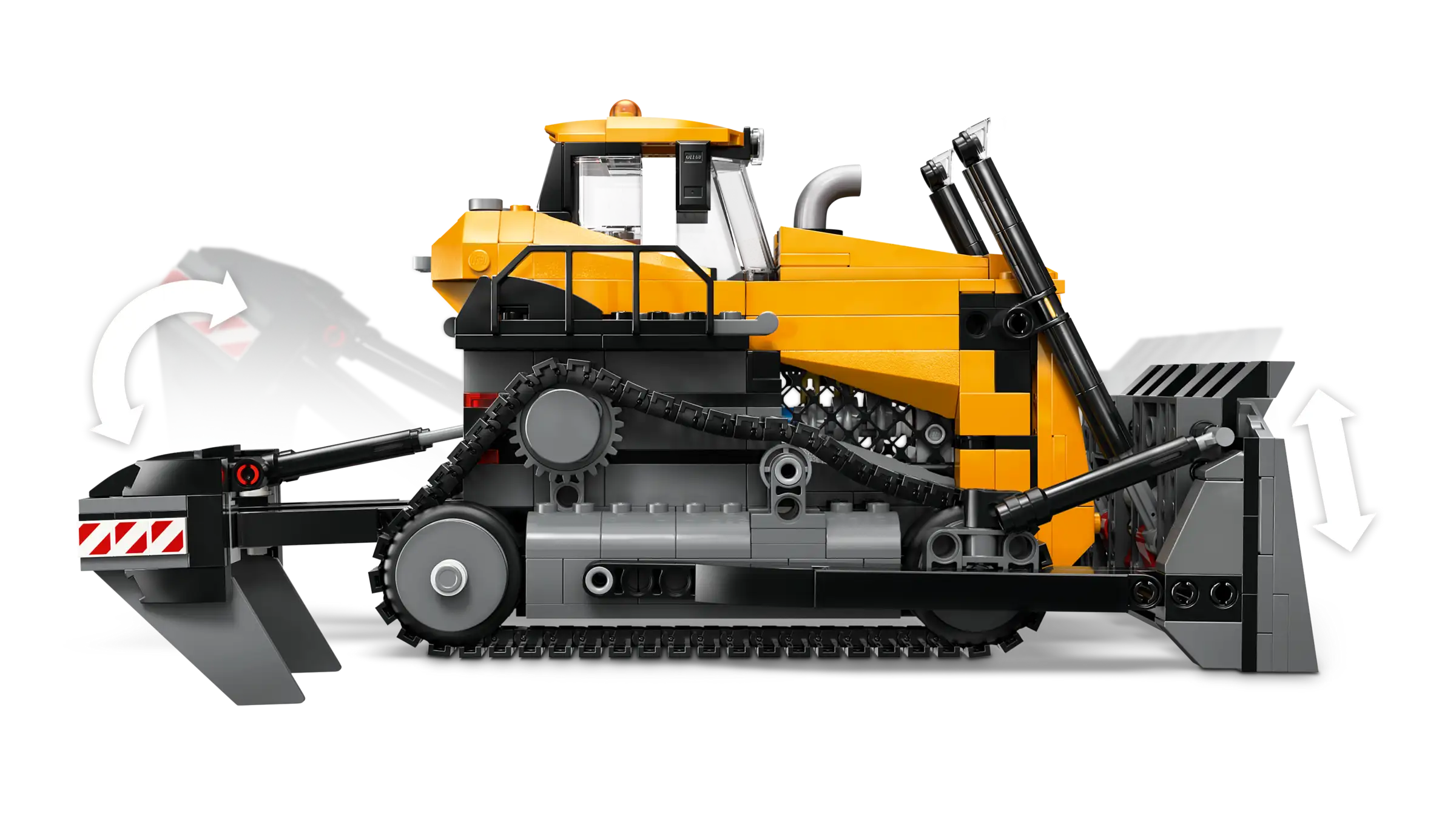 LEGO City 60466 Keltainen Puskutraktori - Image 7