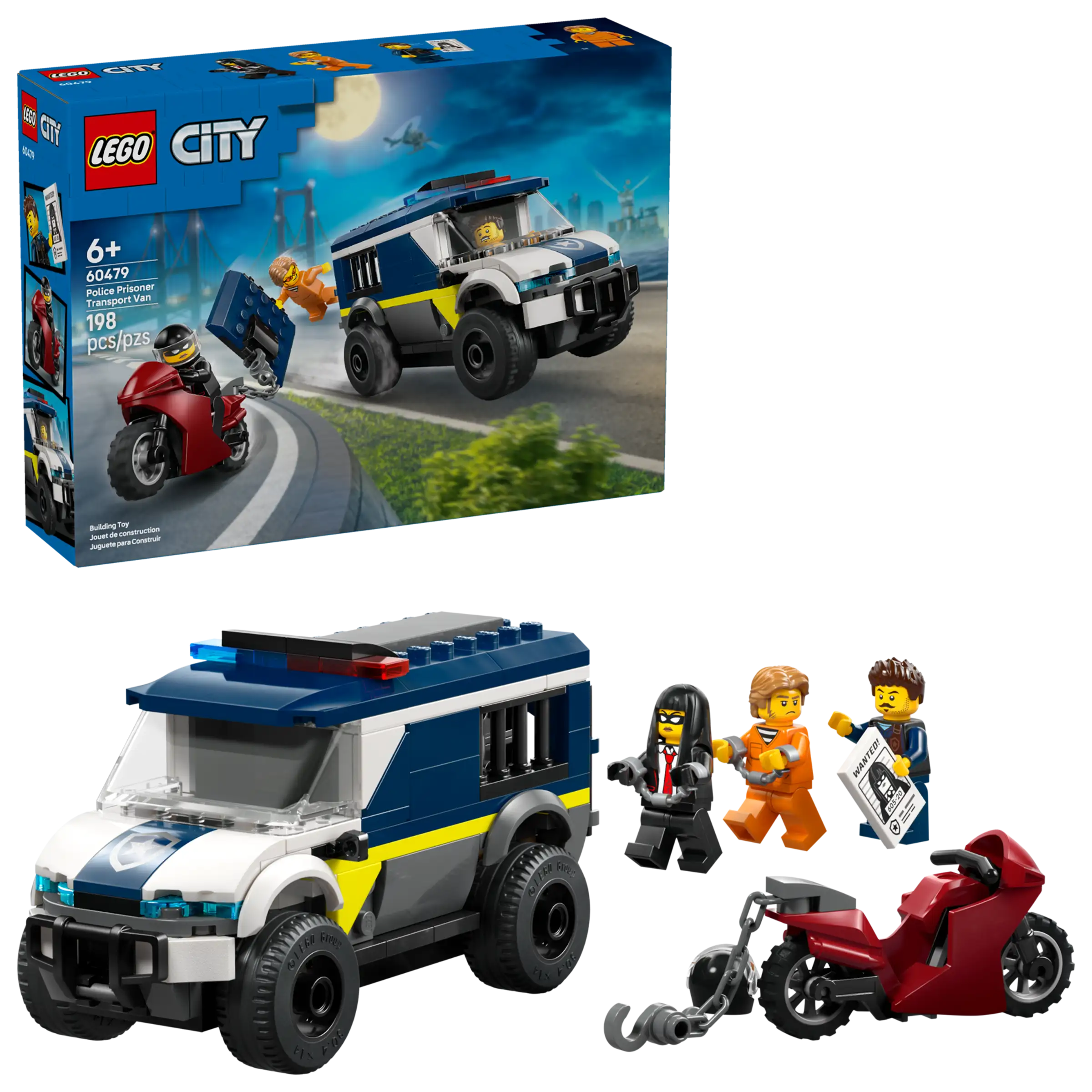 LEGO City 60479 Poliisin Vankienkuljetusauto