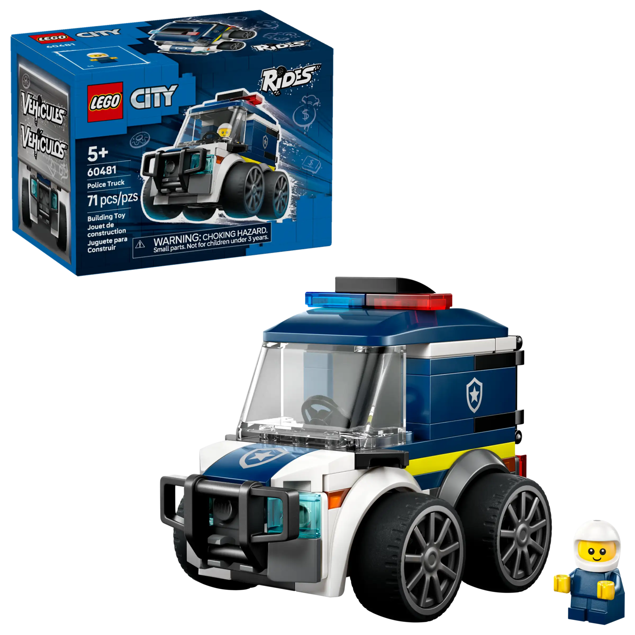 LEGO City 60481 Menopelit – Poliisiauto