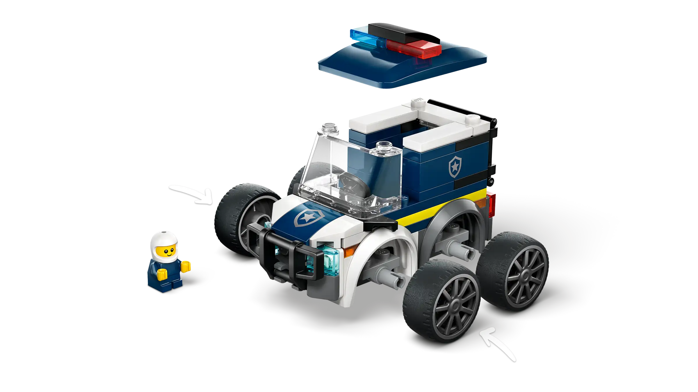 LEGO City 60481 Menopelit – Poliisiauto - Image 4